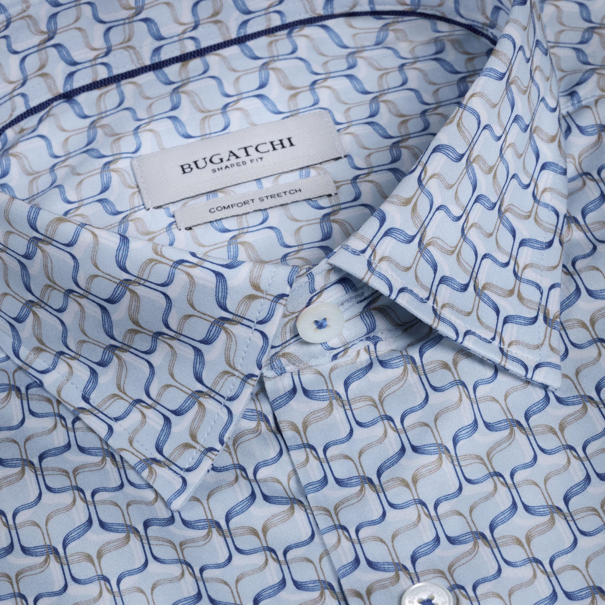 Julian Geometric Wave Shirt