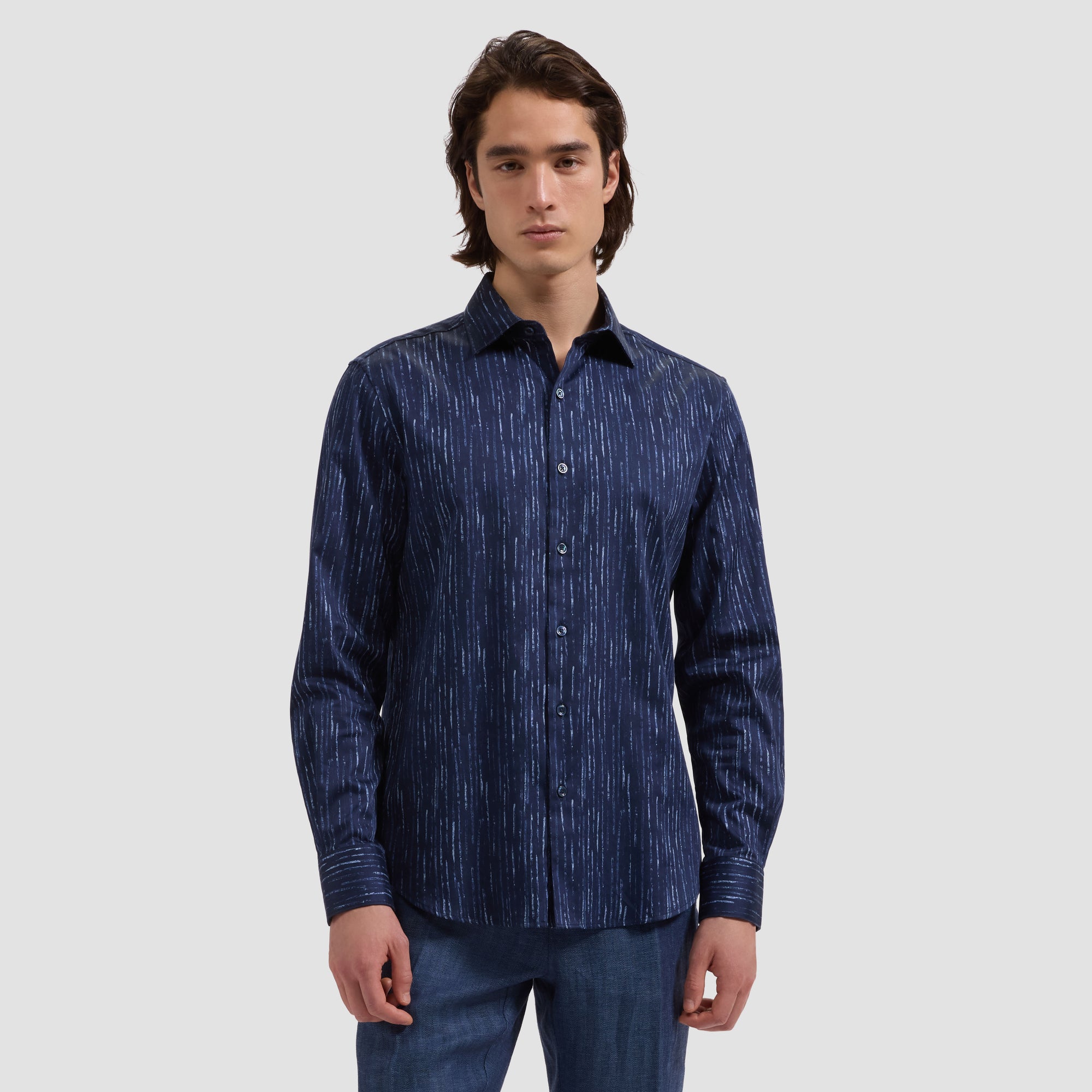 Axel Chalk Stripe Shirt