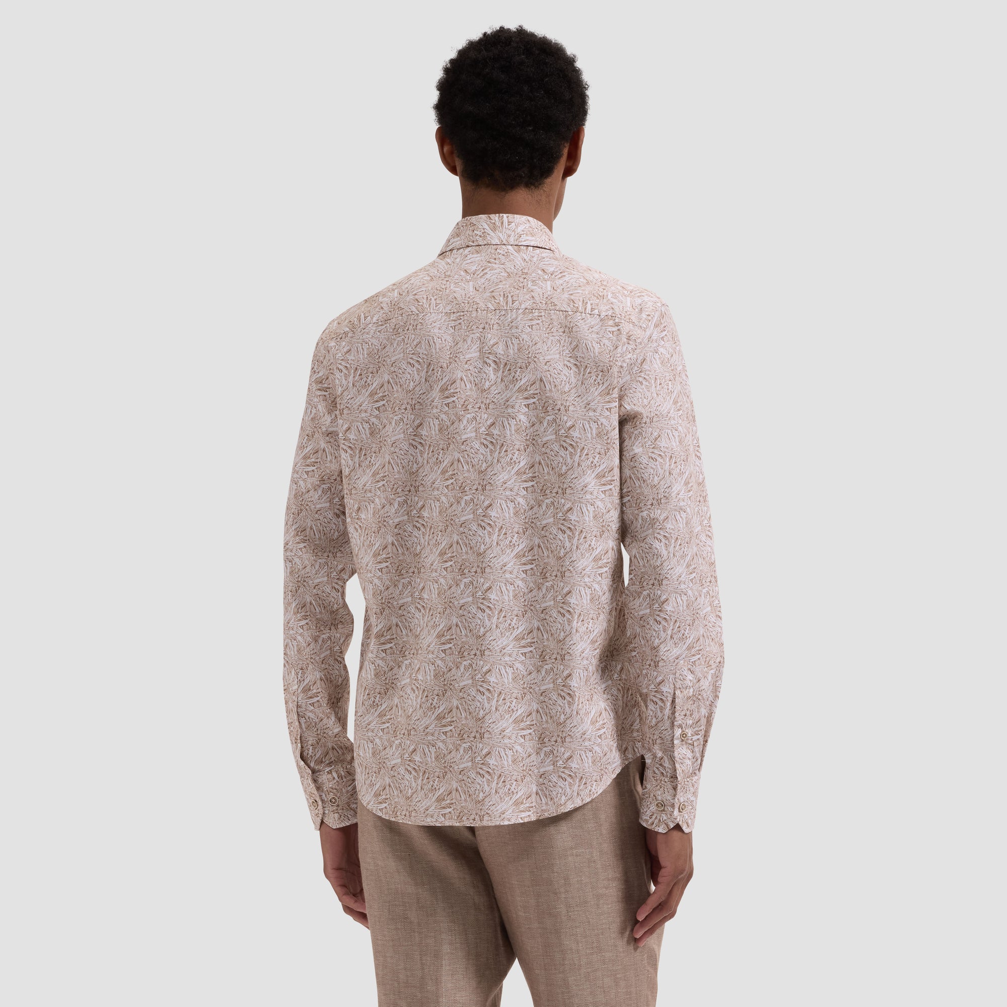 Julian Leaf Print Shirt