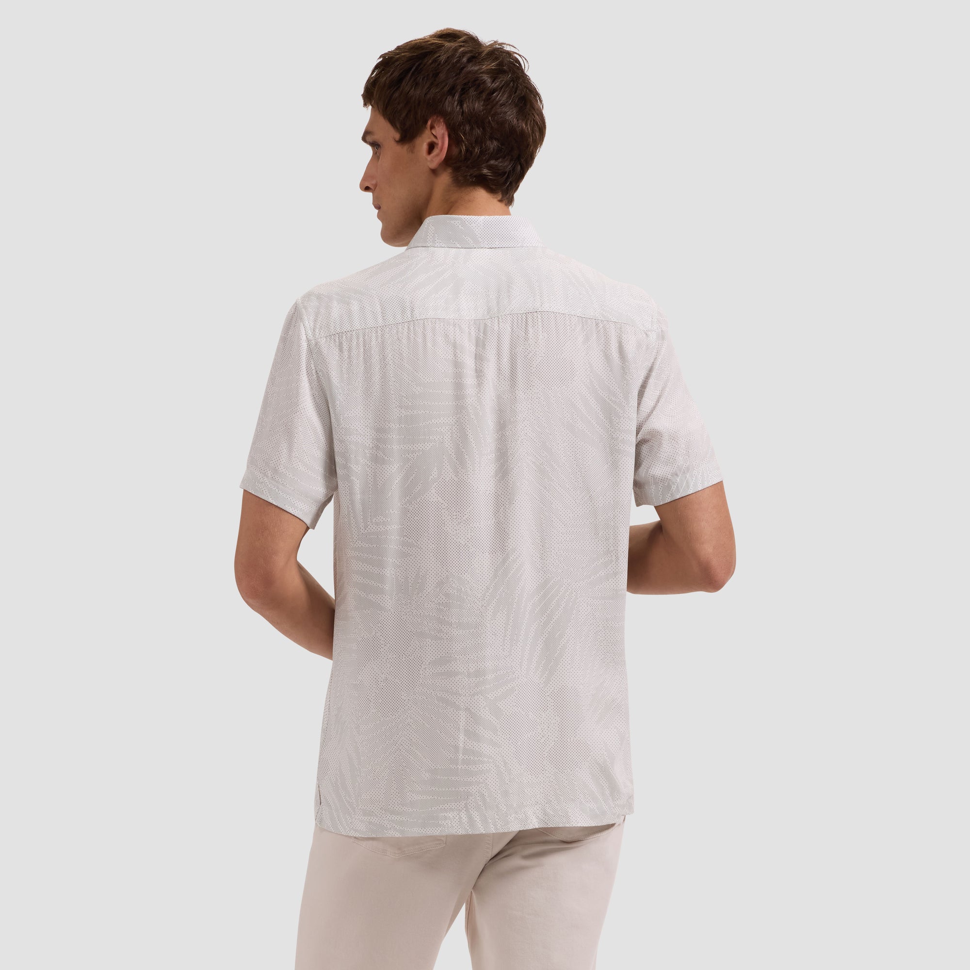 Vero Micro Dot Short-Sleeve Shirt