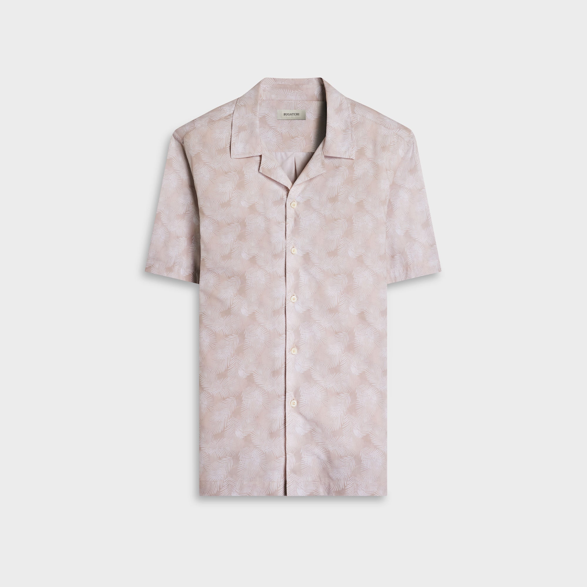 Jackson Palm Print Camp Shirt