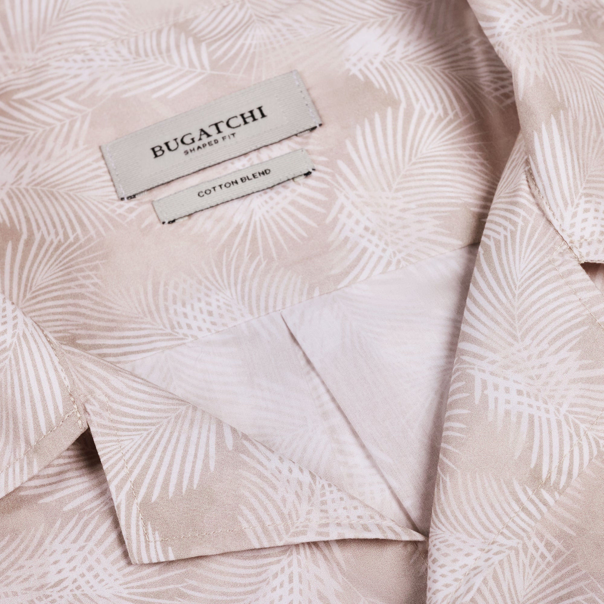 Jackson Palm Print Camp Shirt
