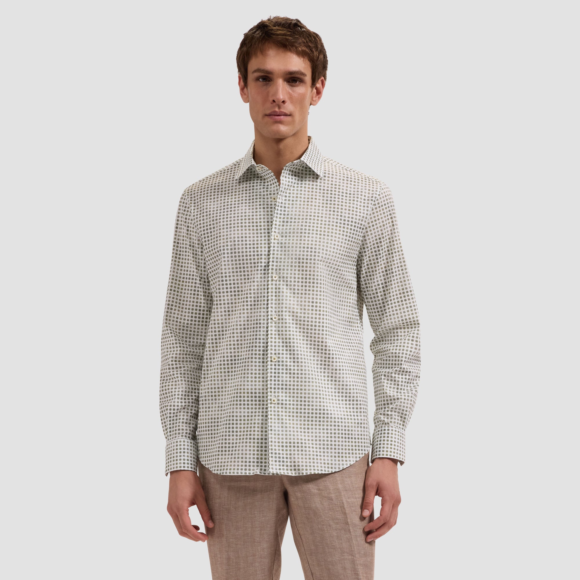 Alvin Geometric Tile Shirt