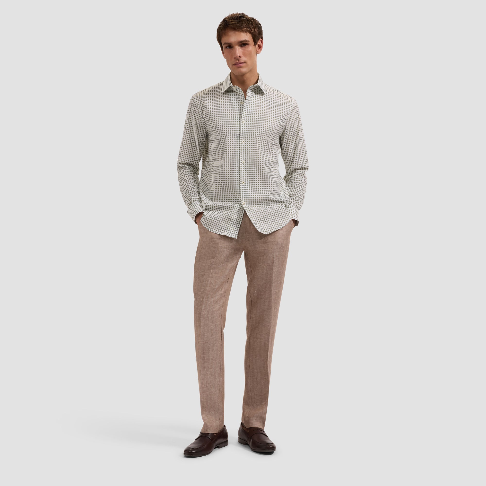 Alvin Geometric Tile Shirt