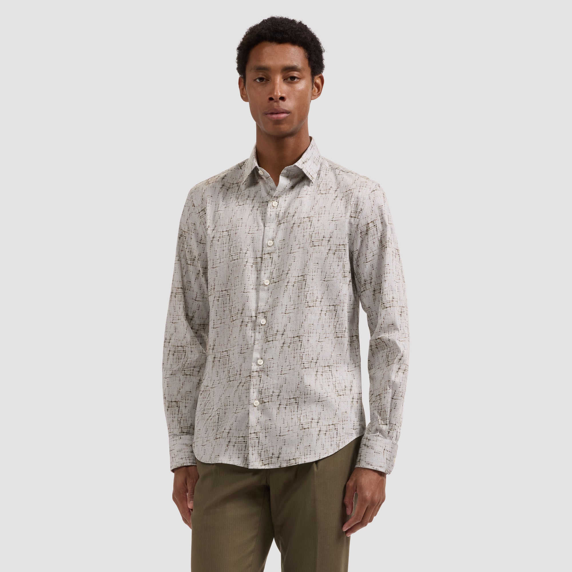 Julian Micro Geometric Shirt