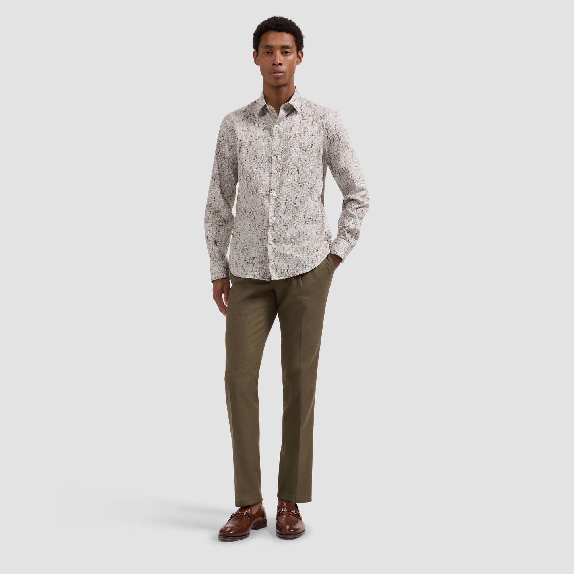 Julian Micro Geometric Shirt