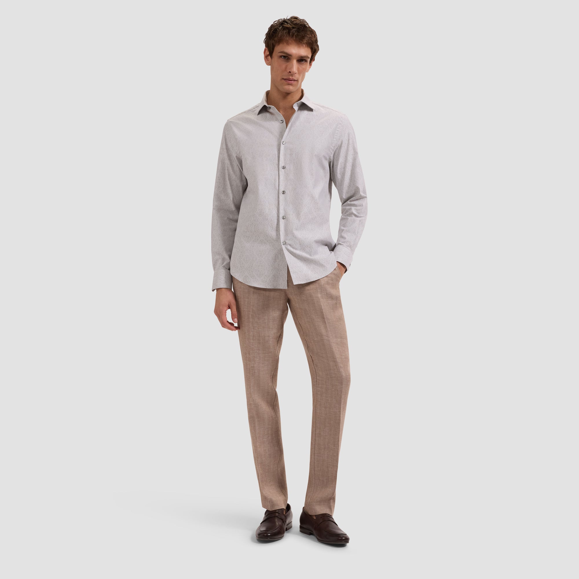 Axel Medallion Jacquard Shirt