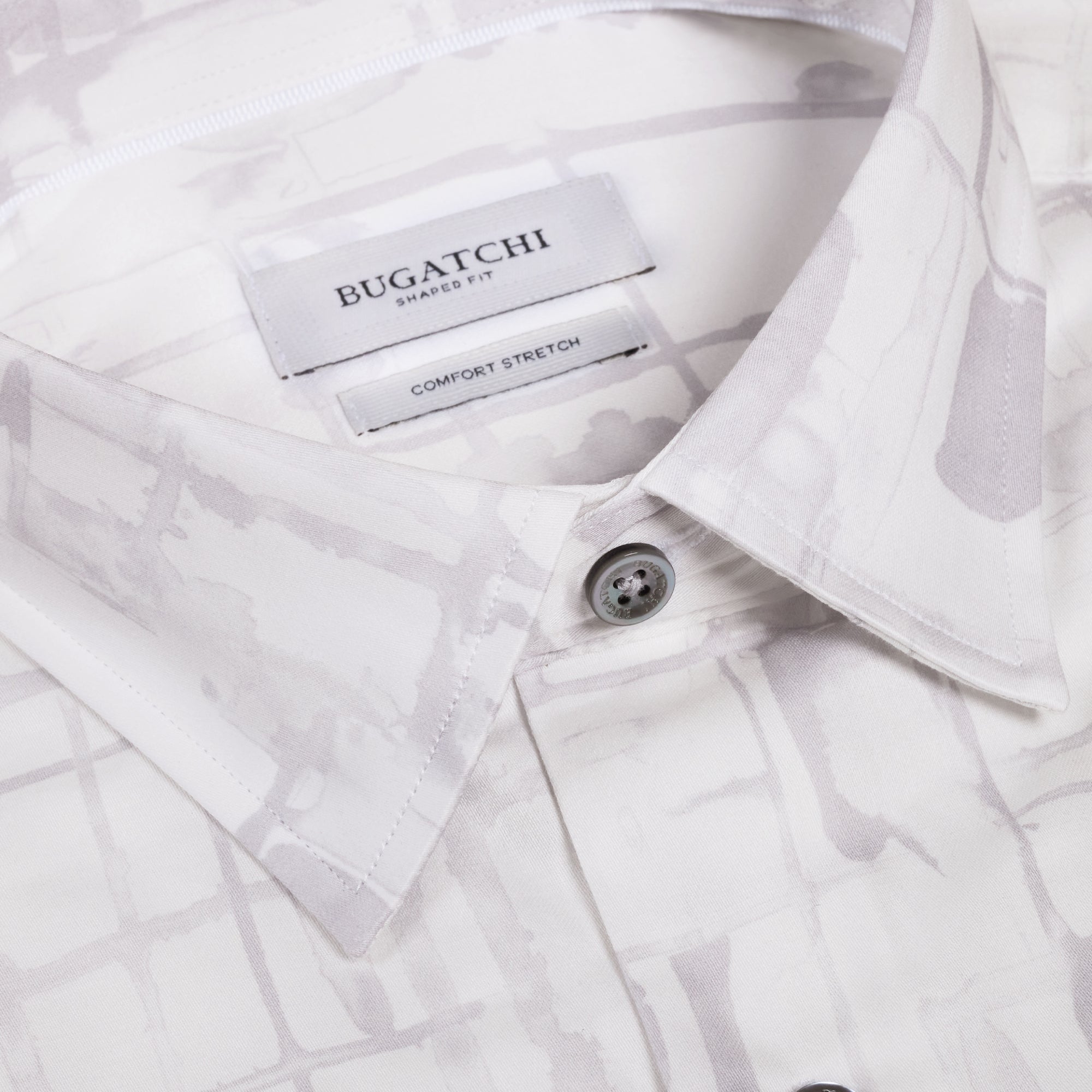 Orson Watercolor Abstract Short-Sleeve Shirt