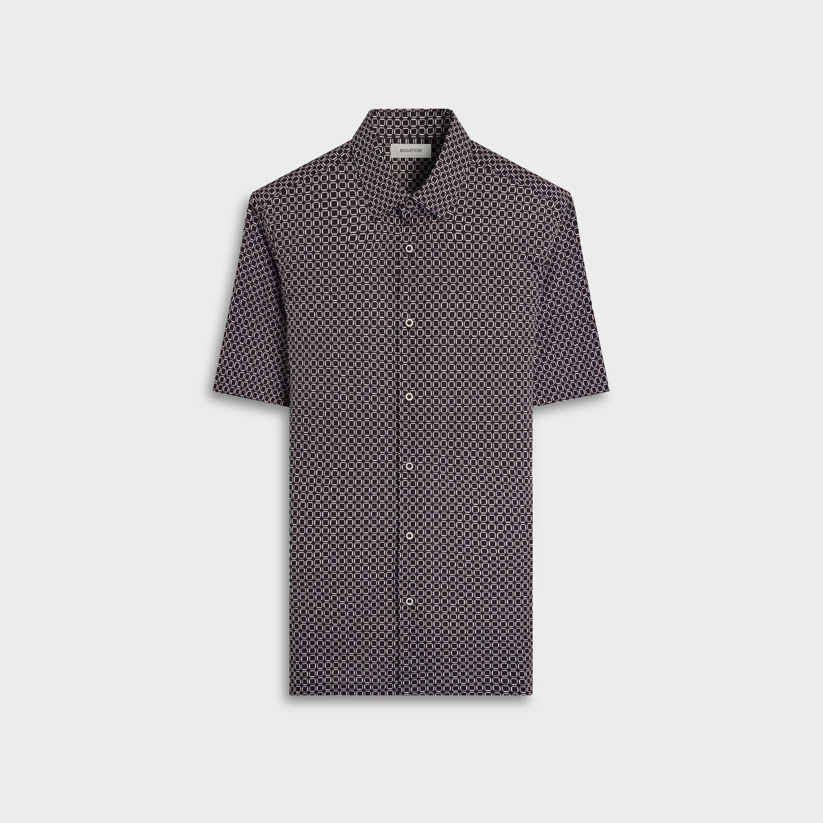 Vero Geometric Short-Sleeve Shirt