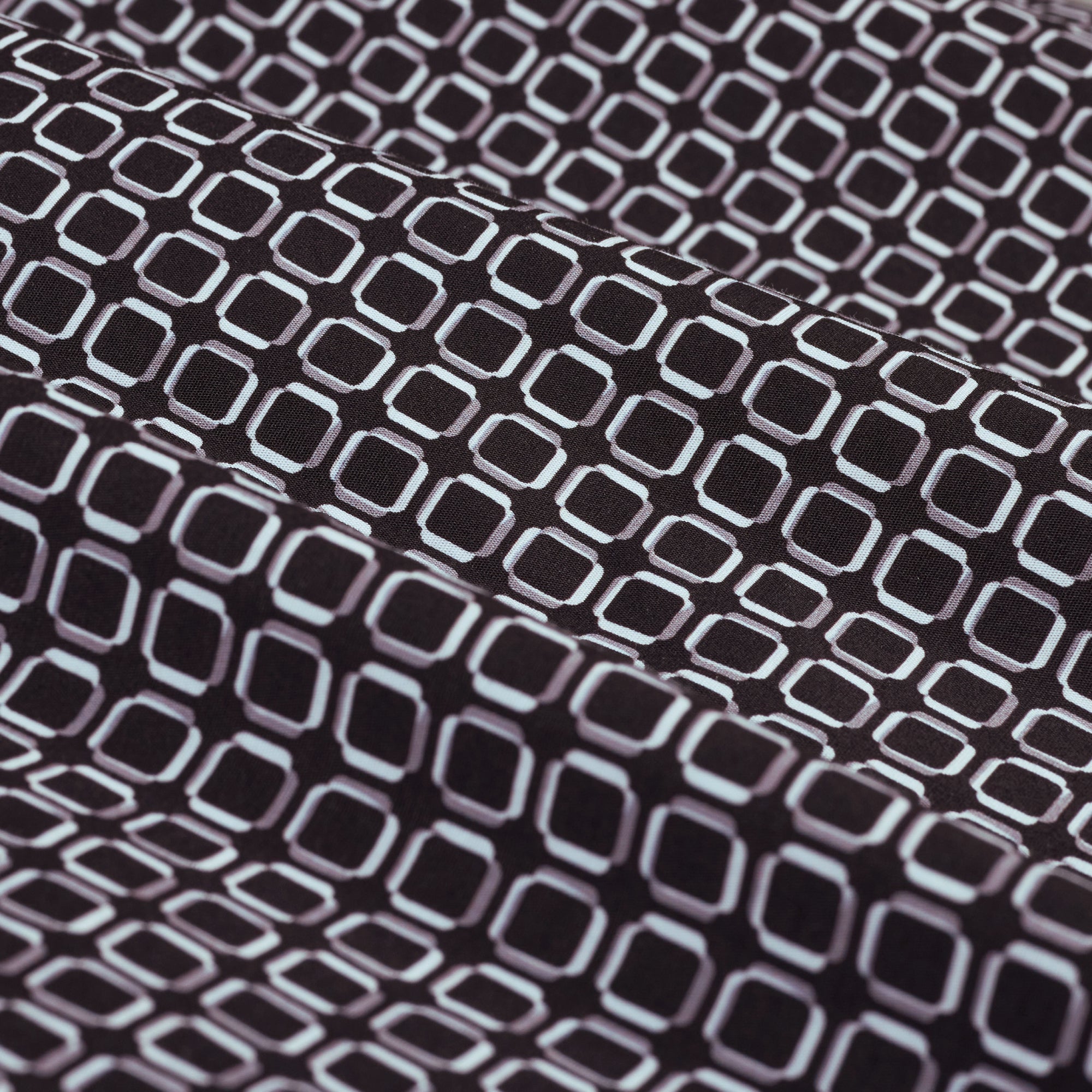 Vero Geometric Short-Sleeve Shirt