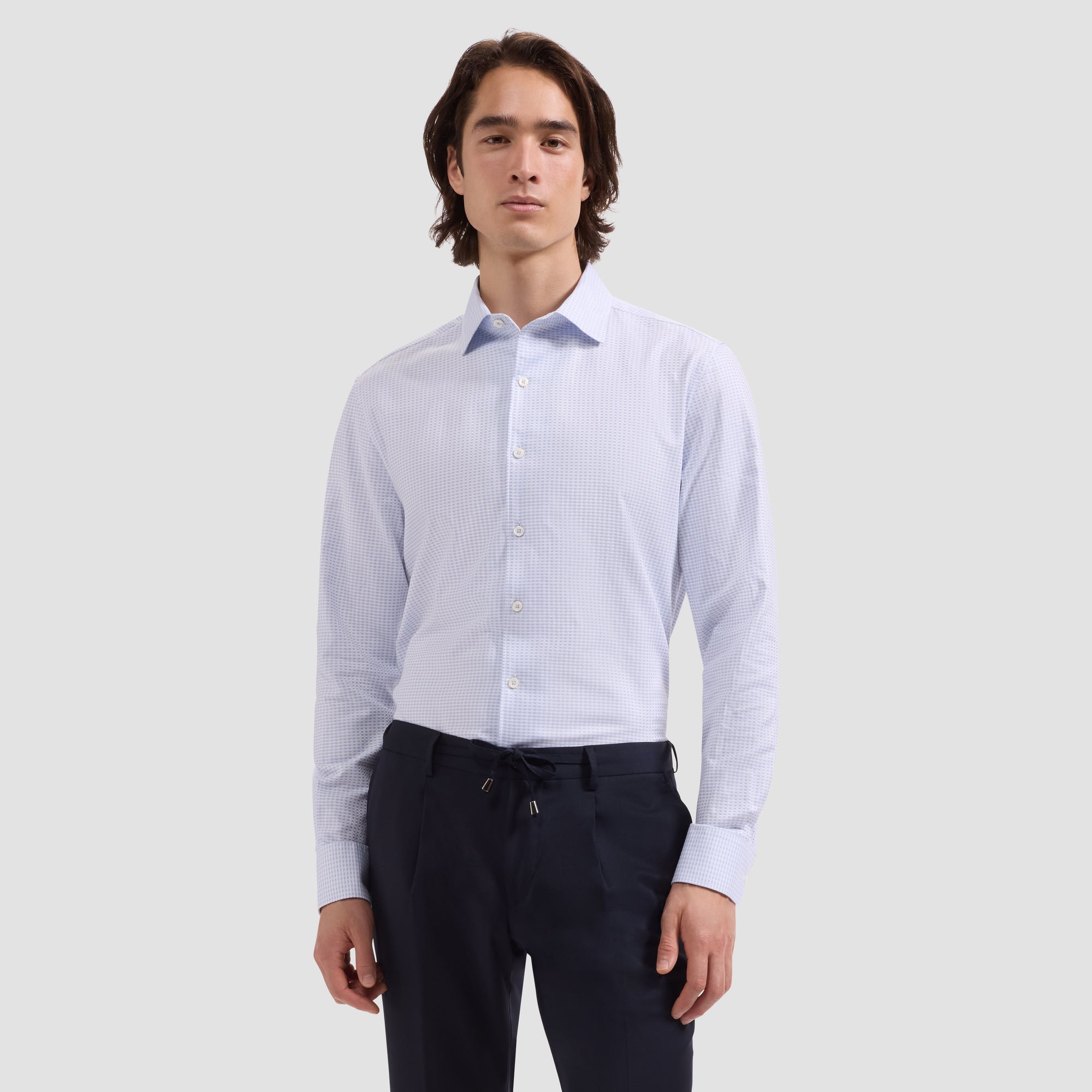 Alvin Mini Check Shirt
