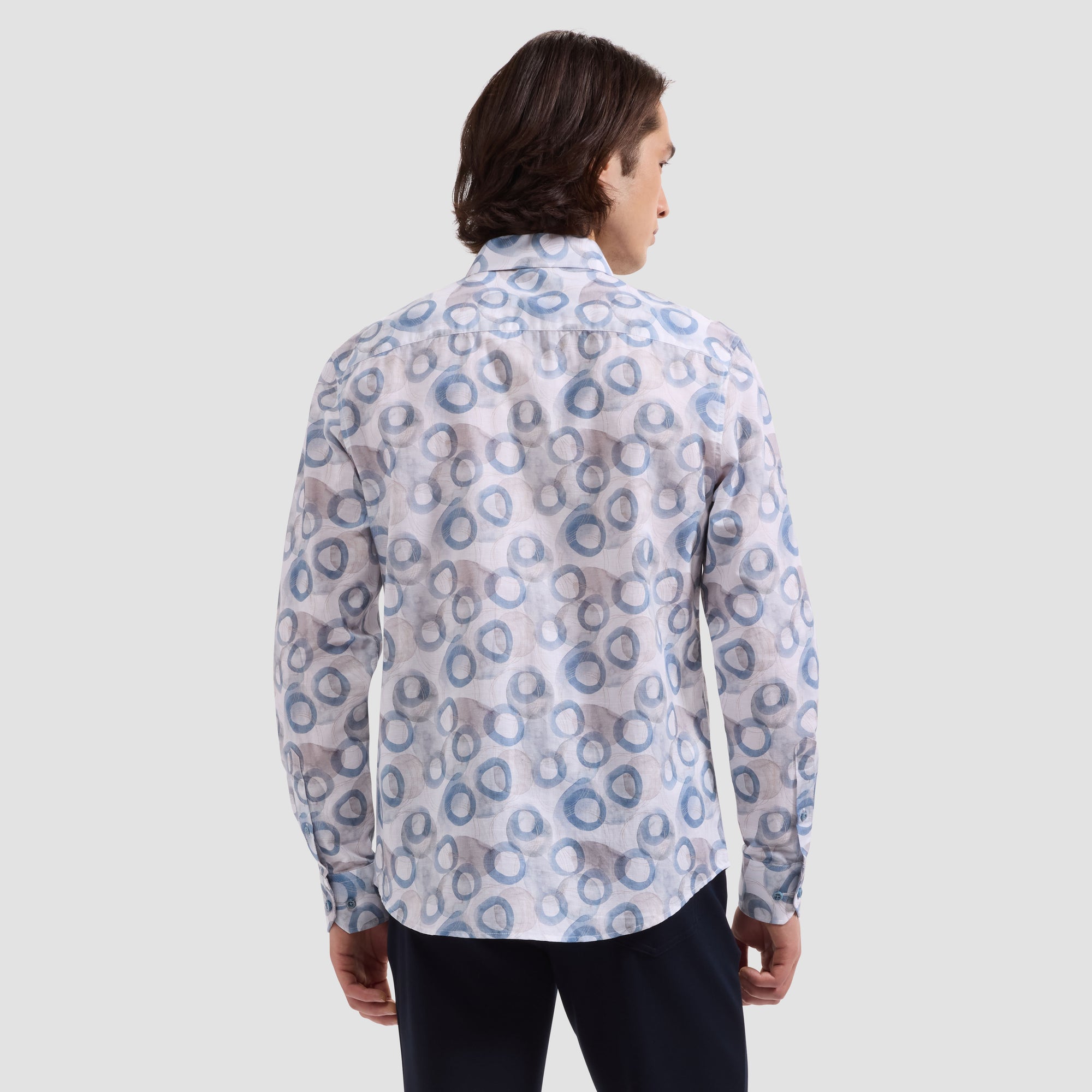 Julian Abstract Watercolor Ring Shirt