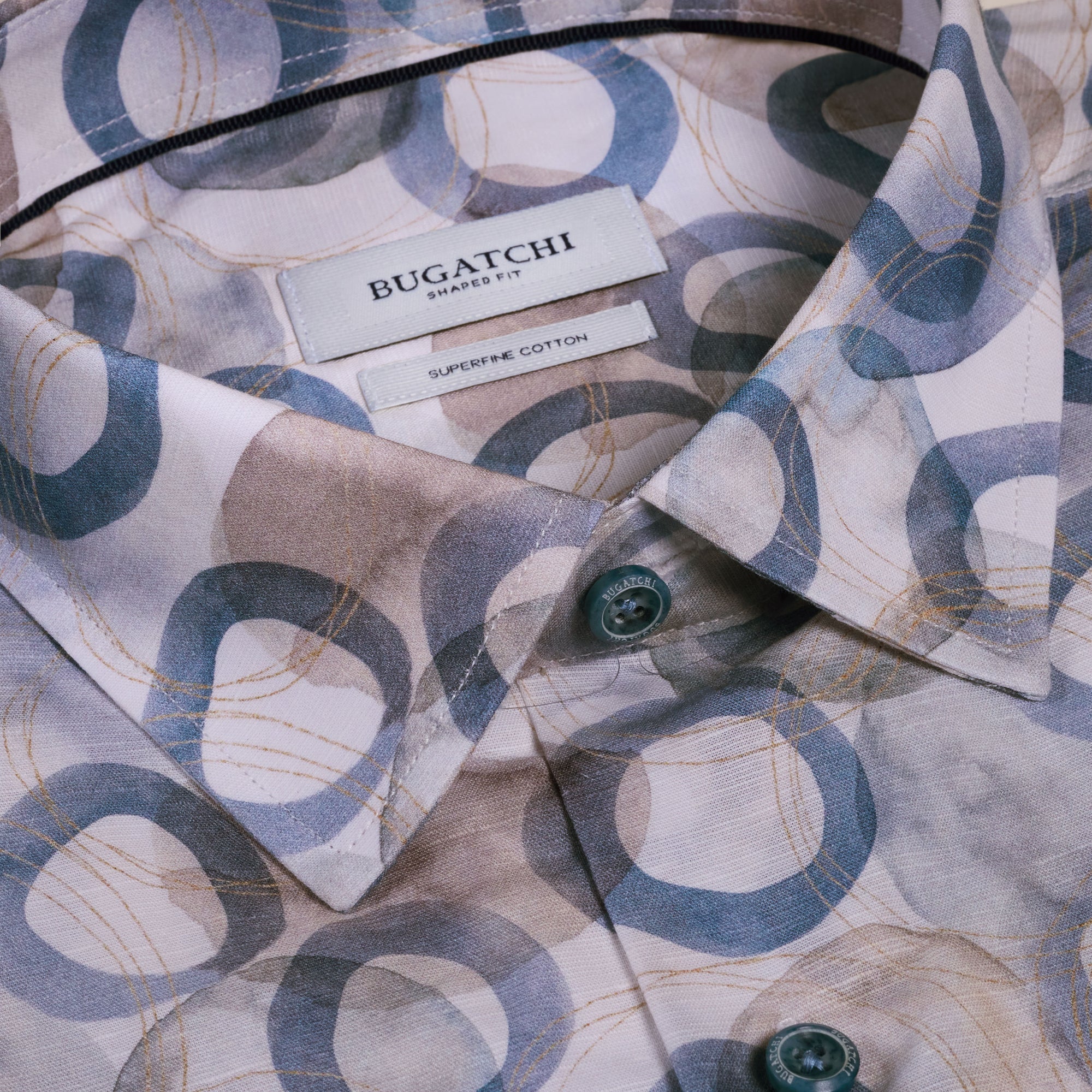 Julian Abstract Watercolor Ring Shirt