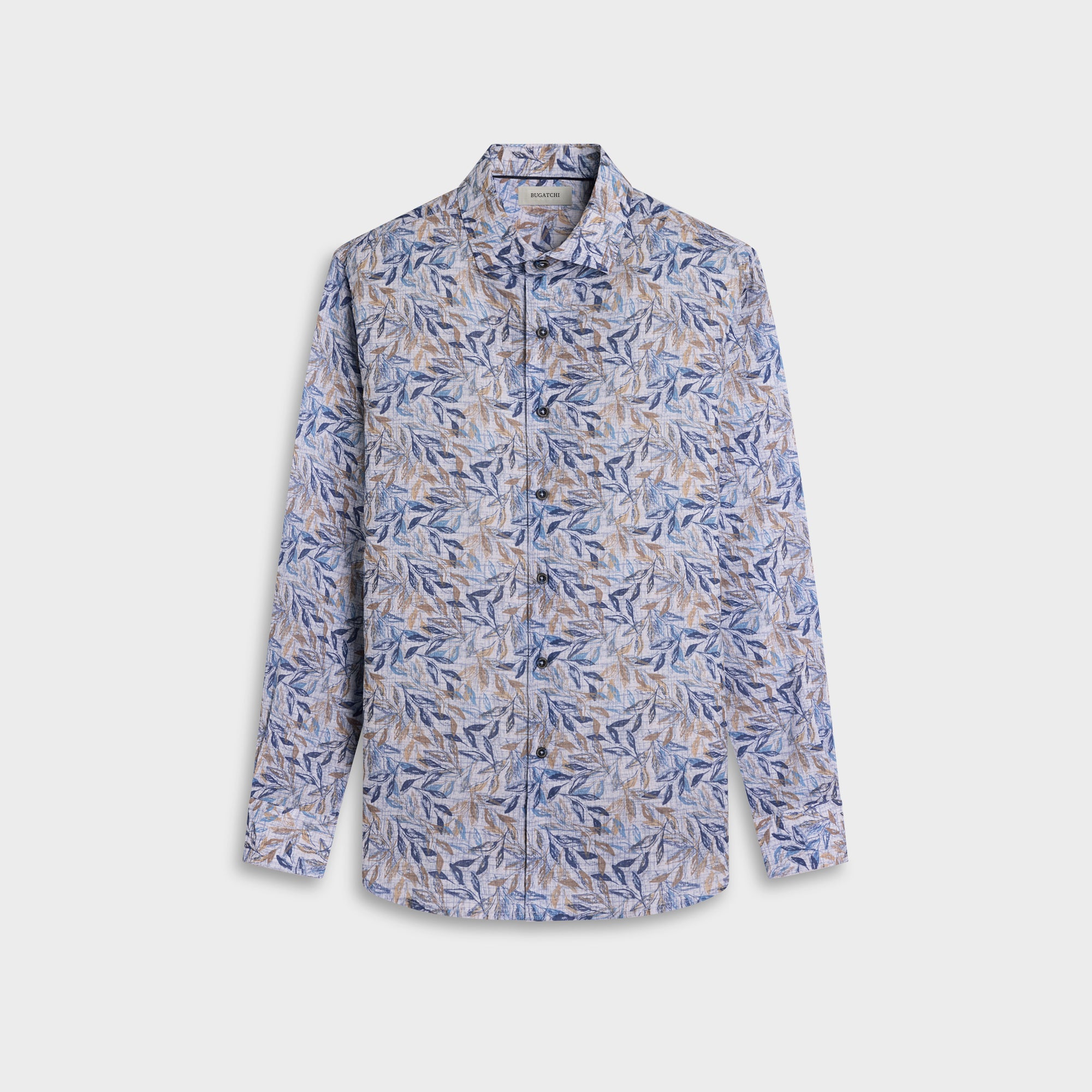 Julian Leaf Print Shirt