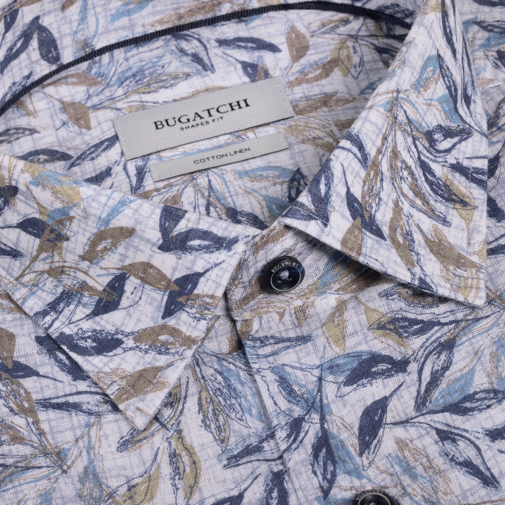 Julian Leaf Print Shirt