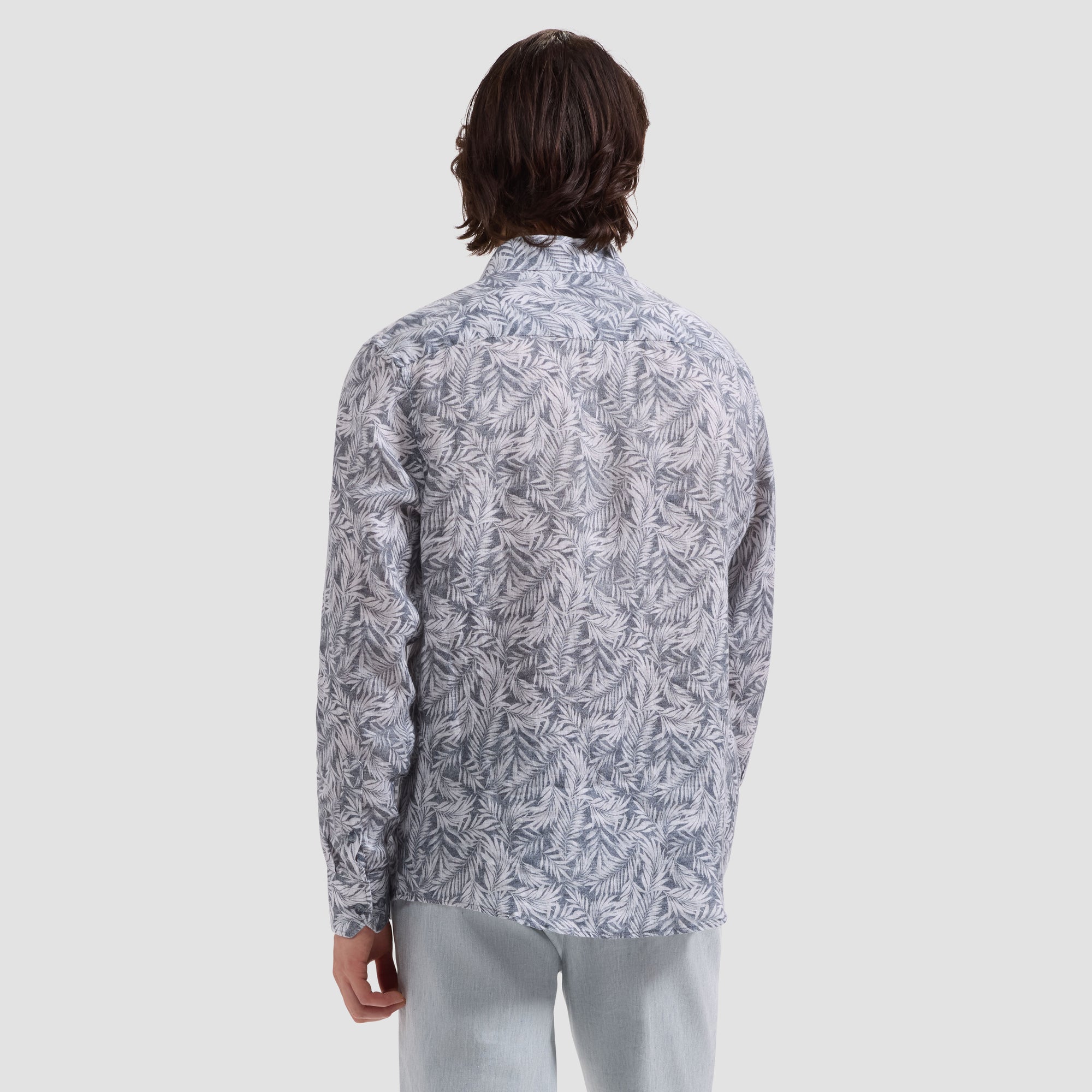 Julian Leaf Print Shirt