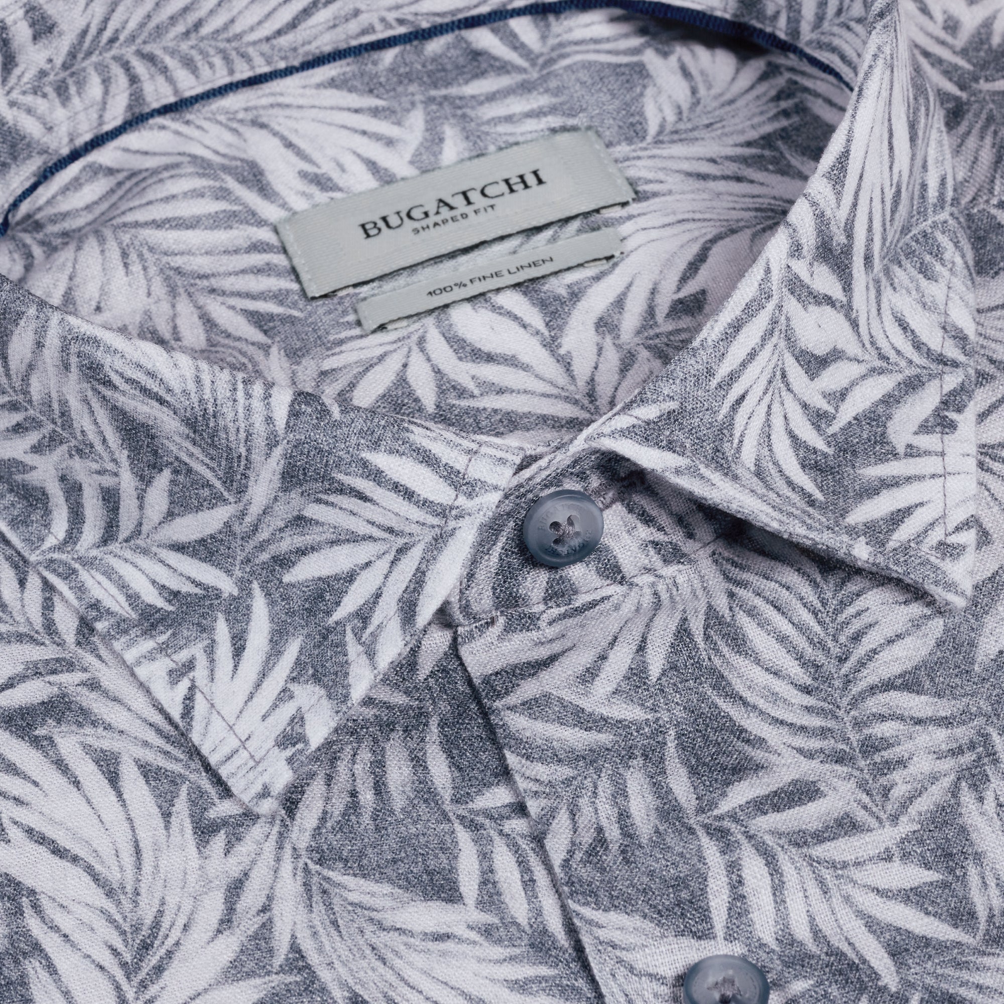 Julian Leaf Print Shirt