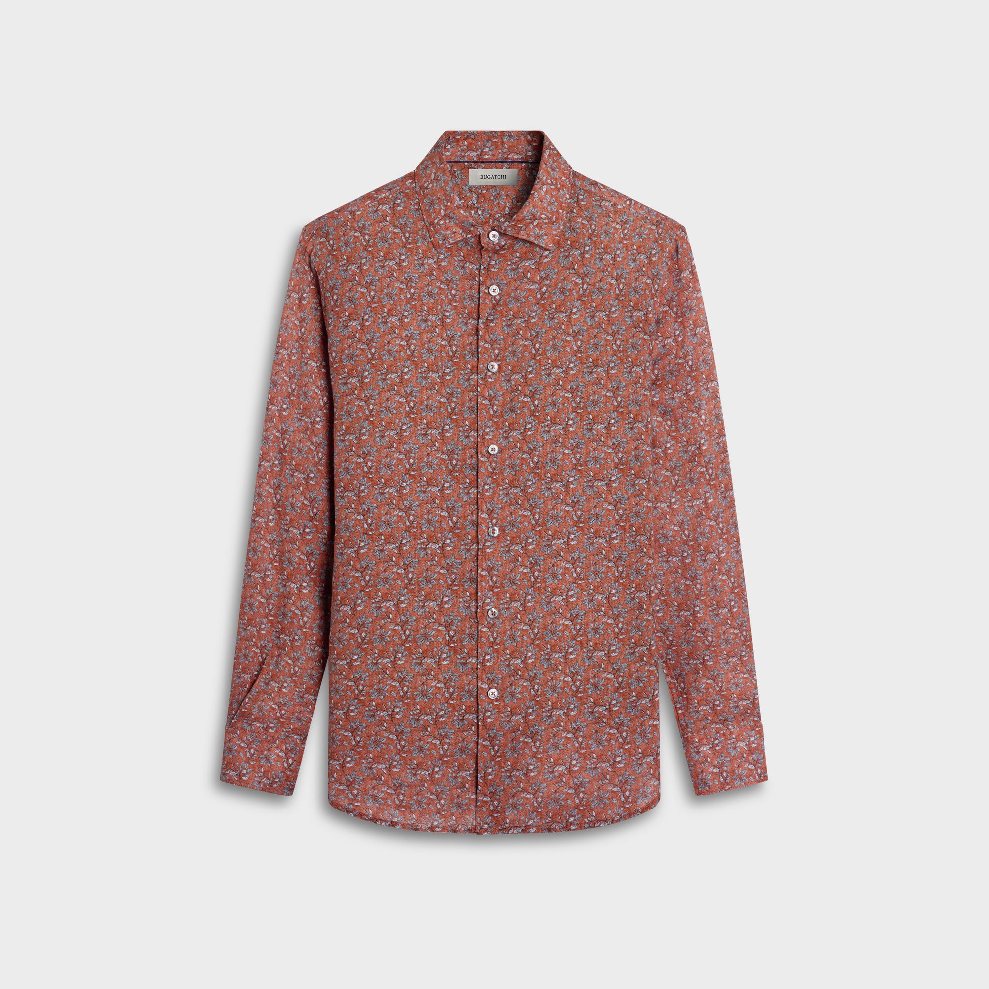 Julian Leaf Print Shirt
