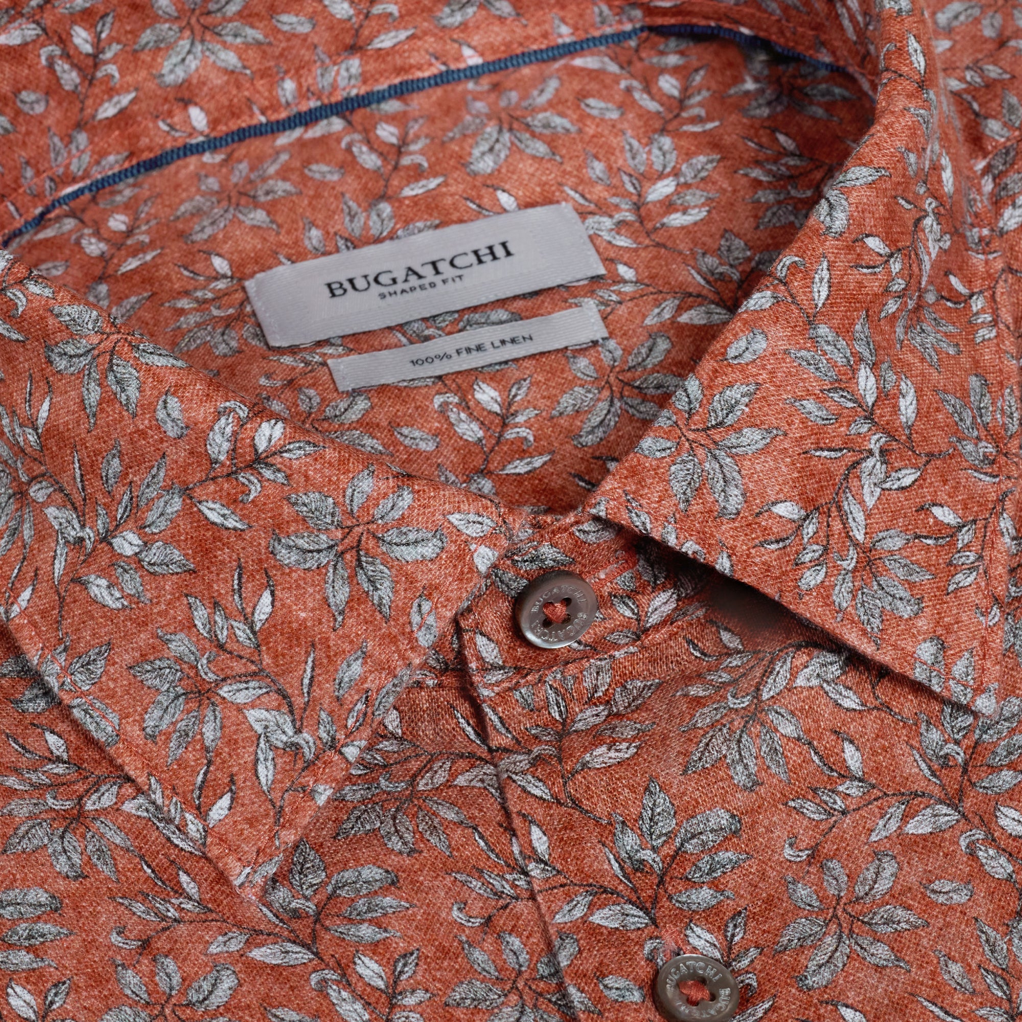 Julian Leaf Print Shirt