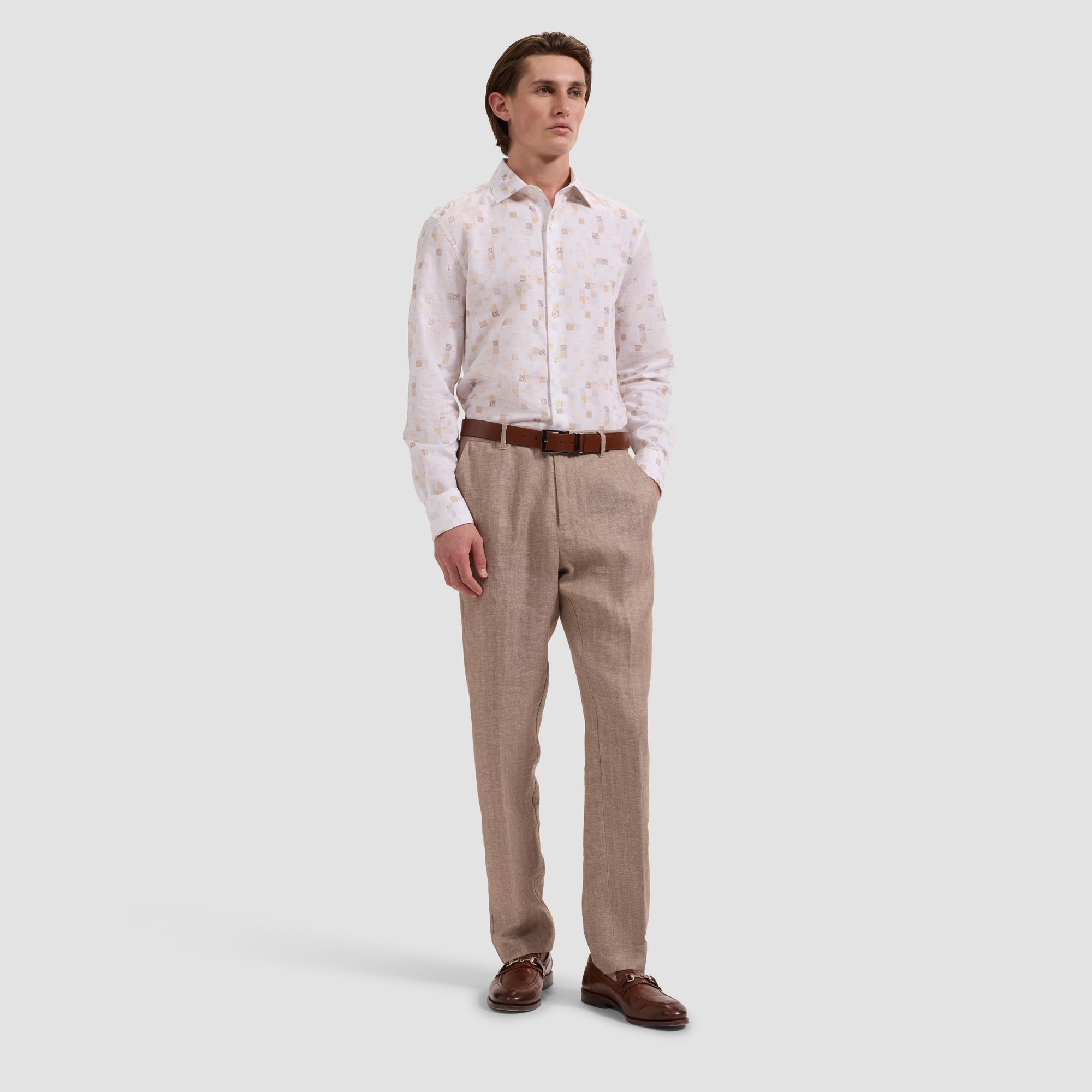 Axel Marble Check Shirt