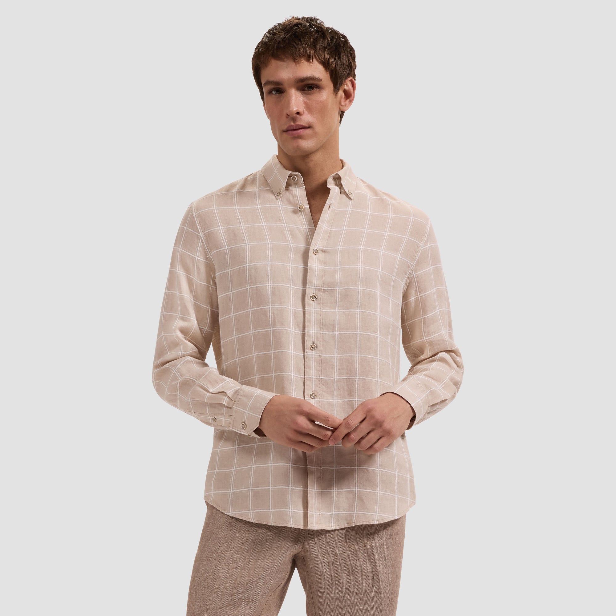 Austin Windowpane Shirt
