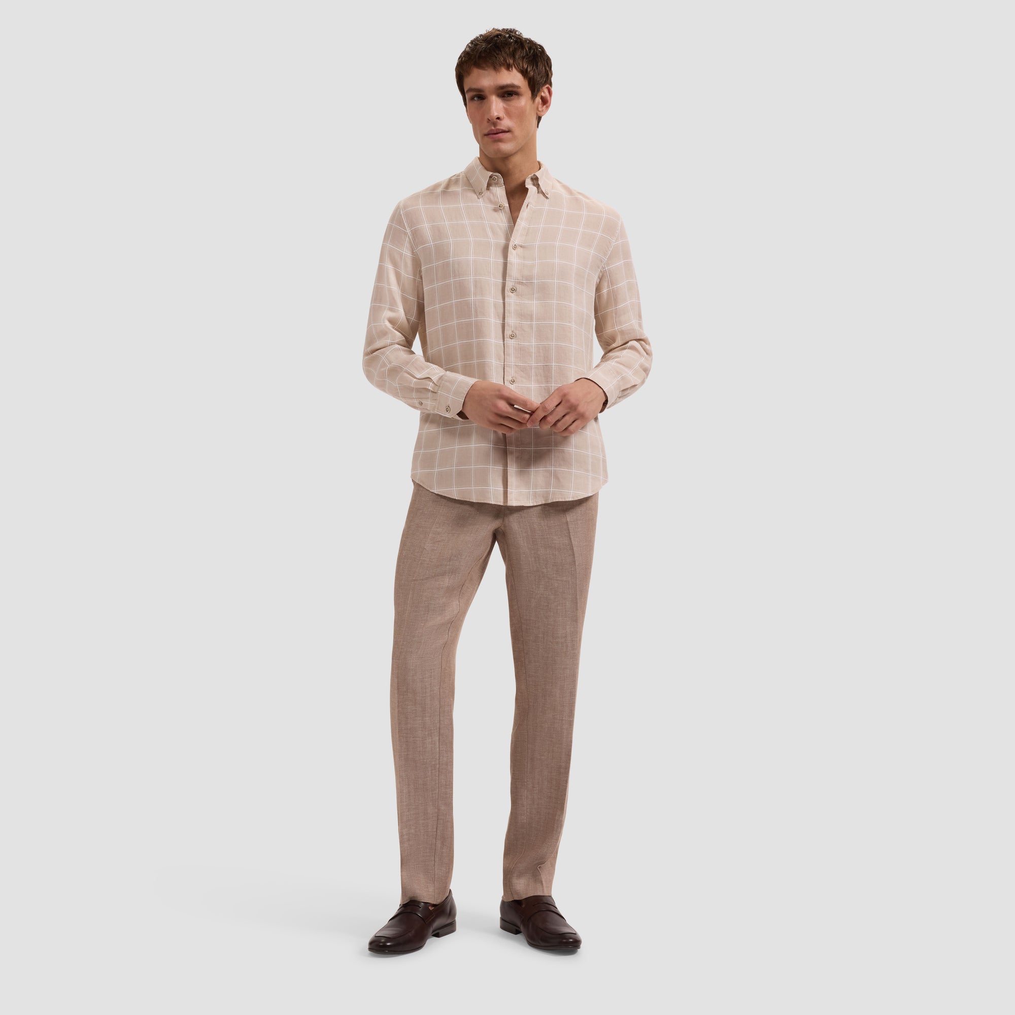 Austin Windowpane Shirt