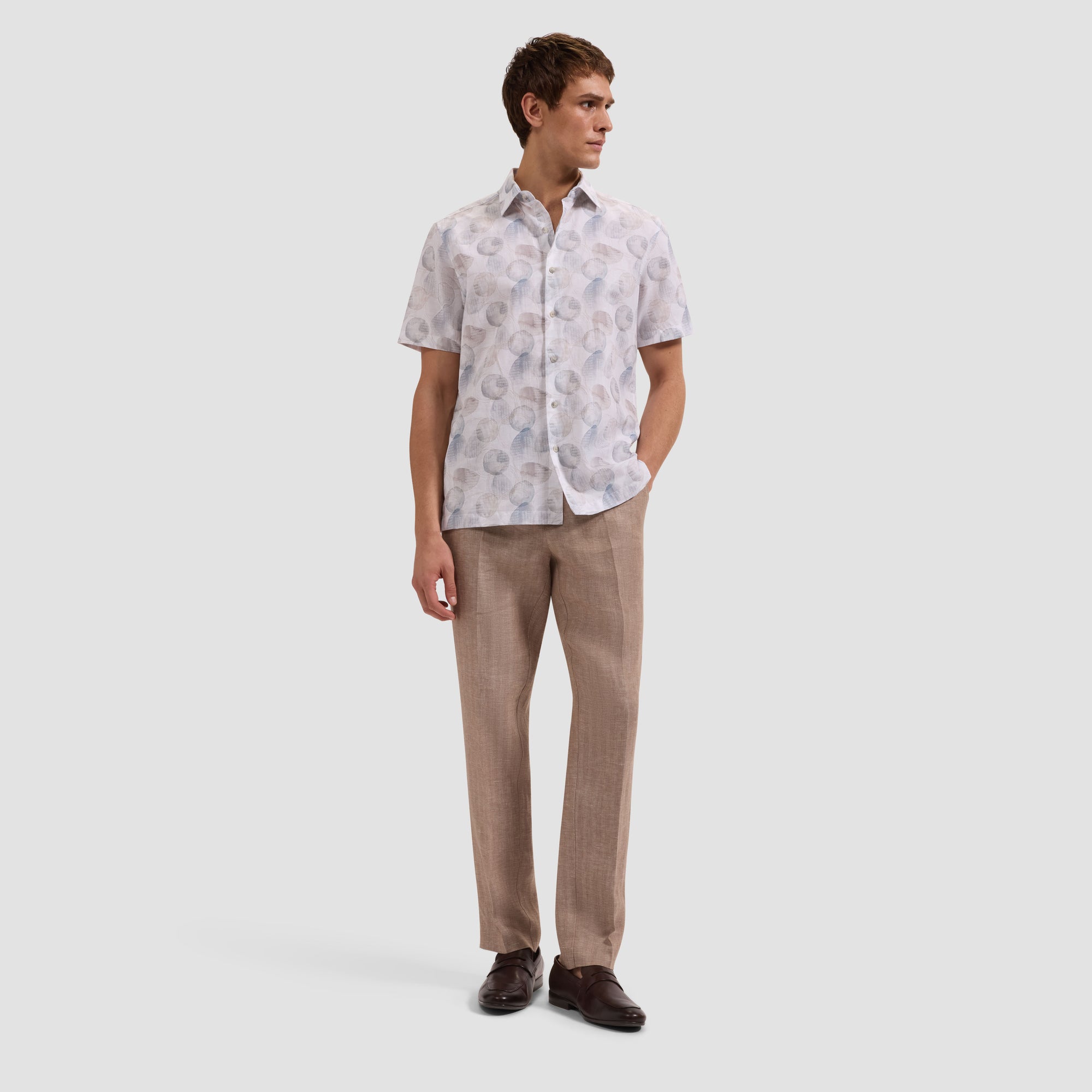 Vero Abstract Orb Short-Sleeve Shirt