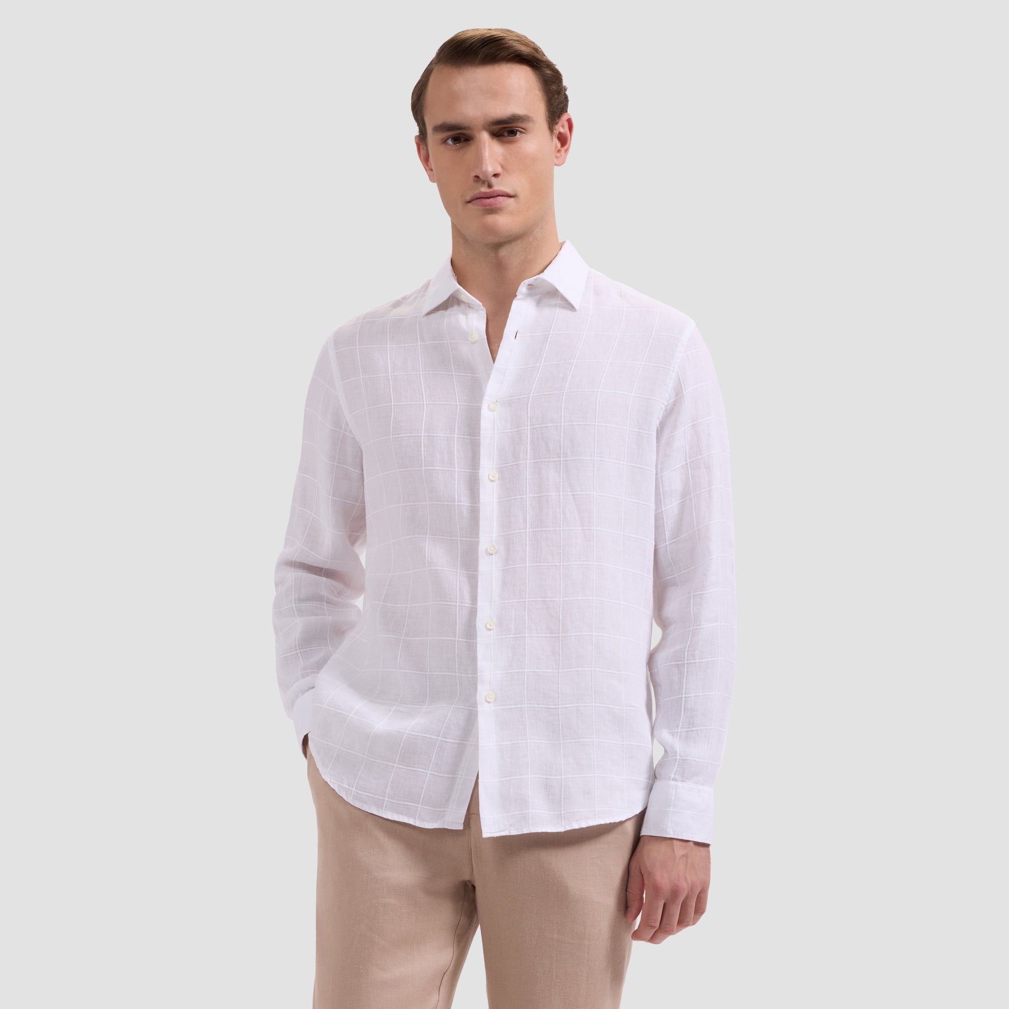 Julian Tonal Windowpane Shirt