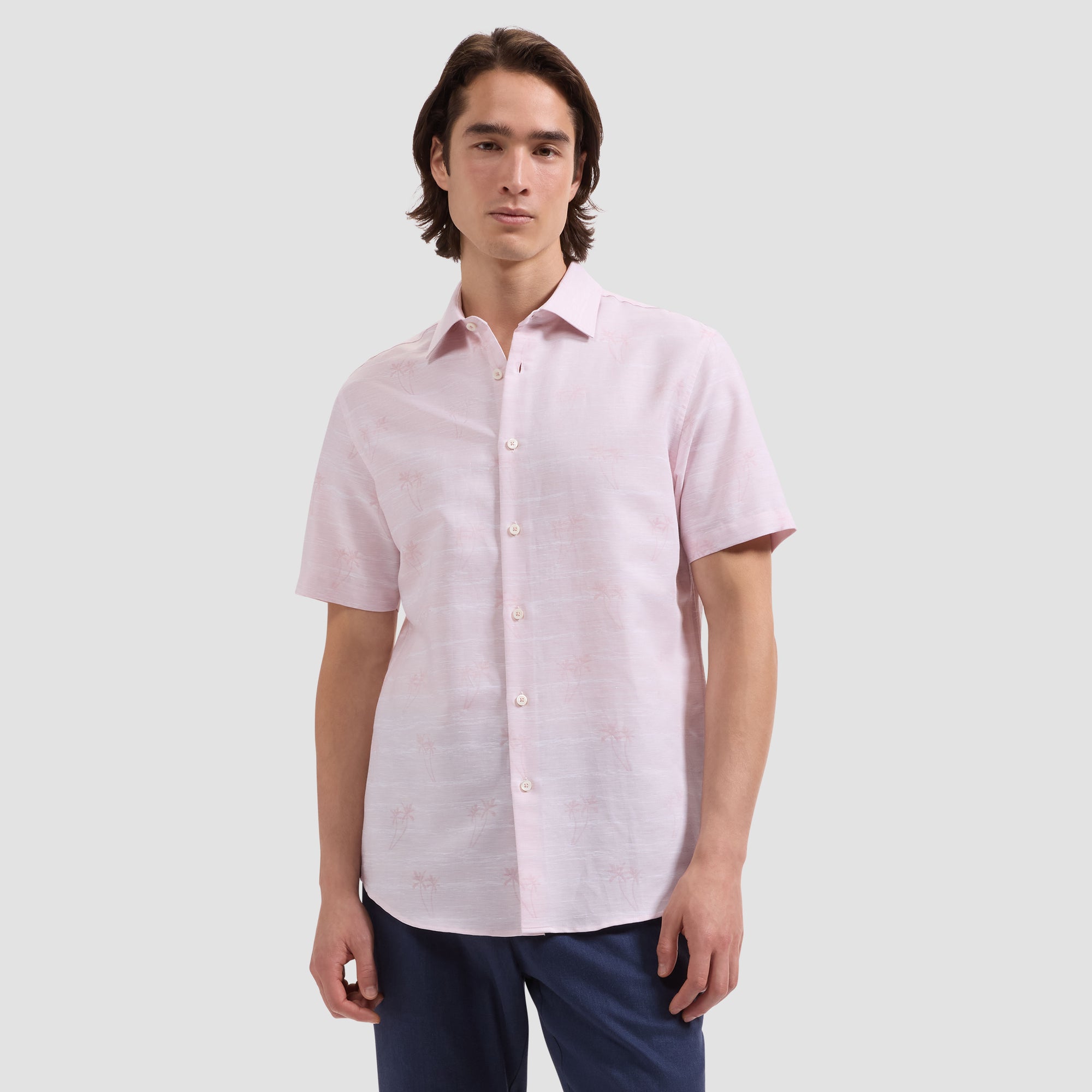 Orson Palm Tree Short-Sleeve Shirt