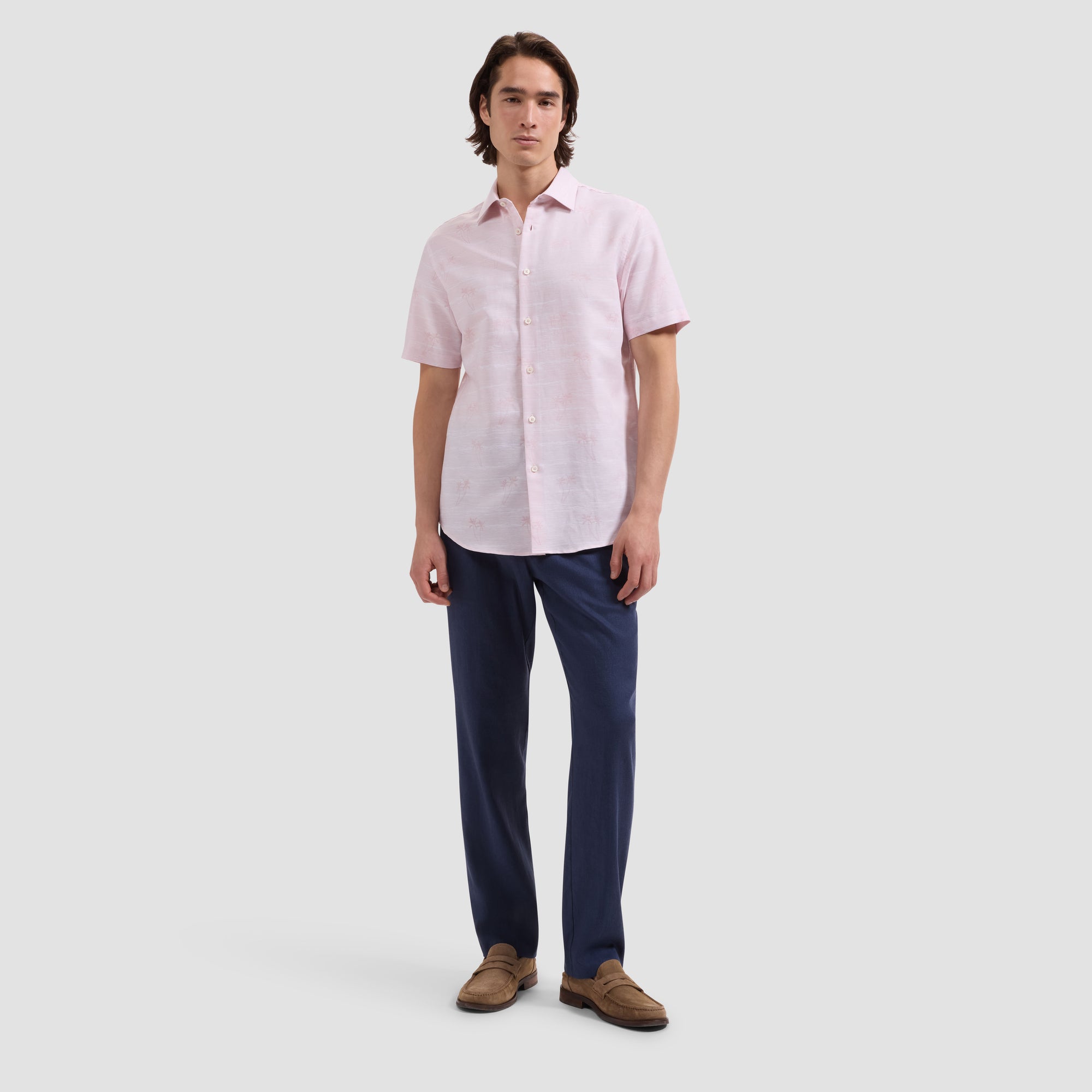Orson Palm Tree Short-Sleeve Shirt