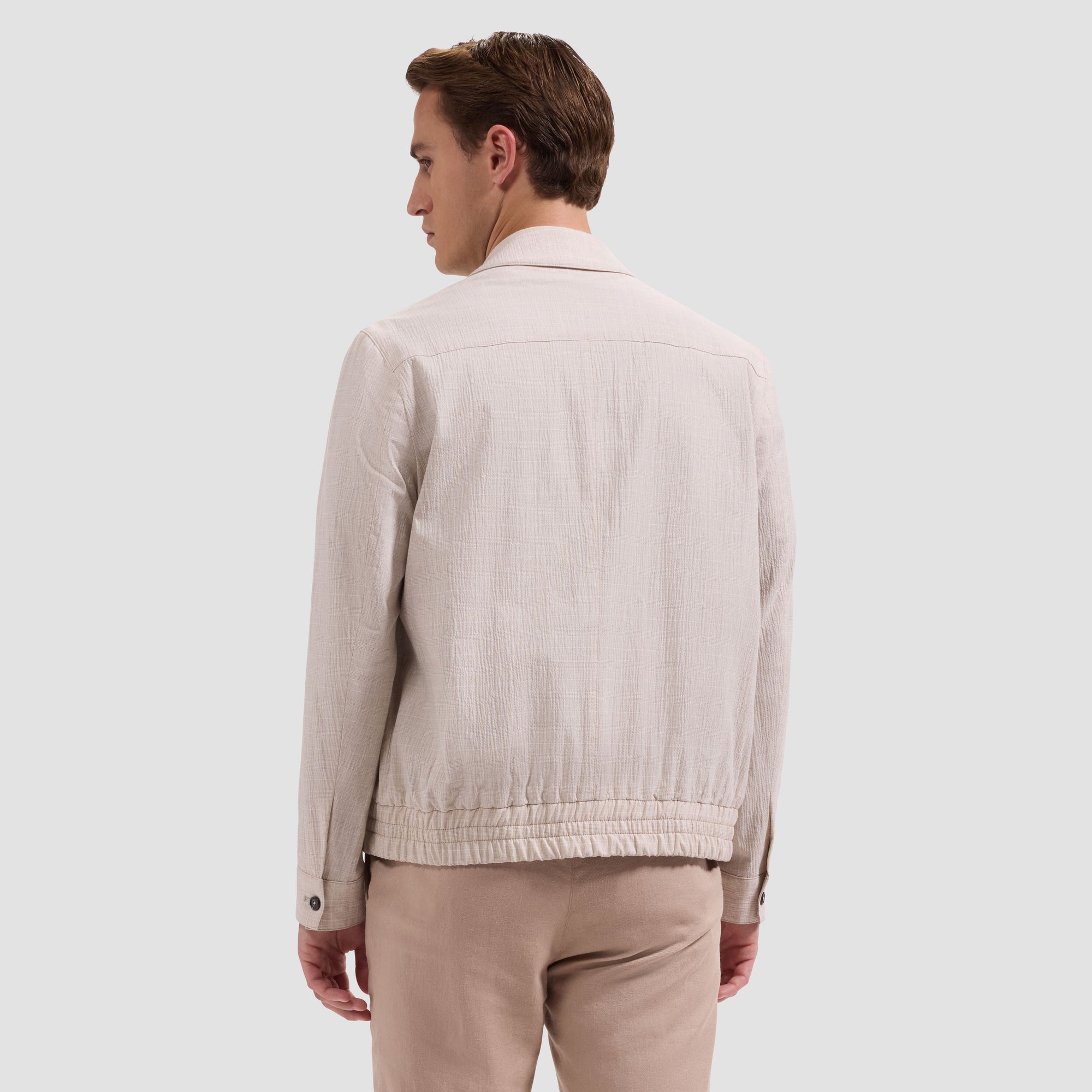 Glen Check Blouson Jacket