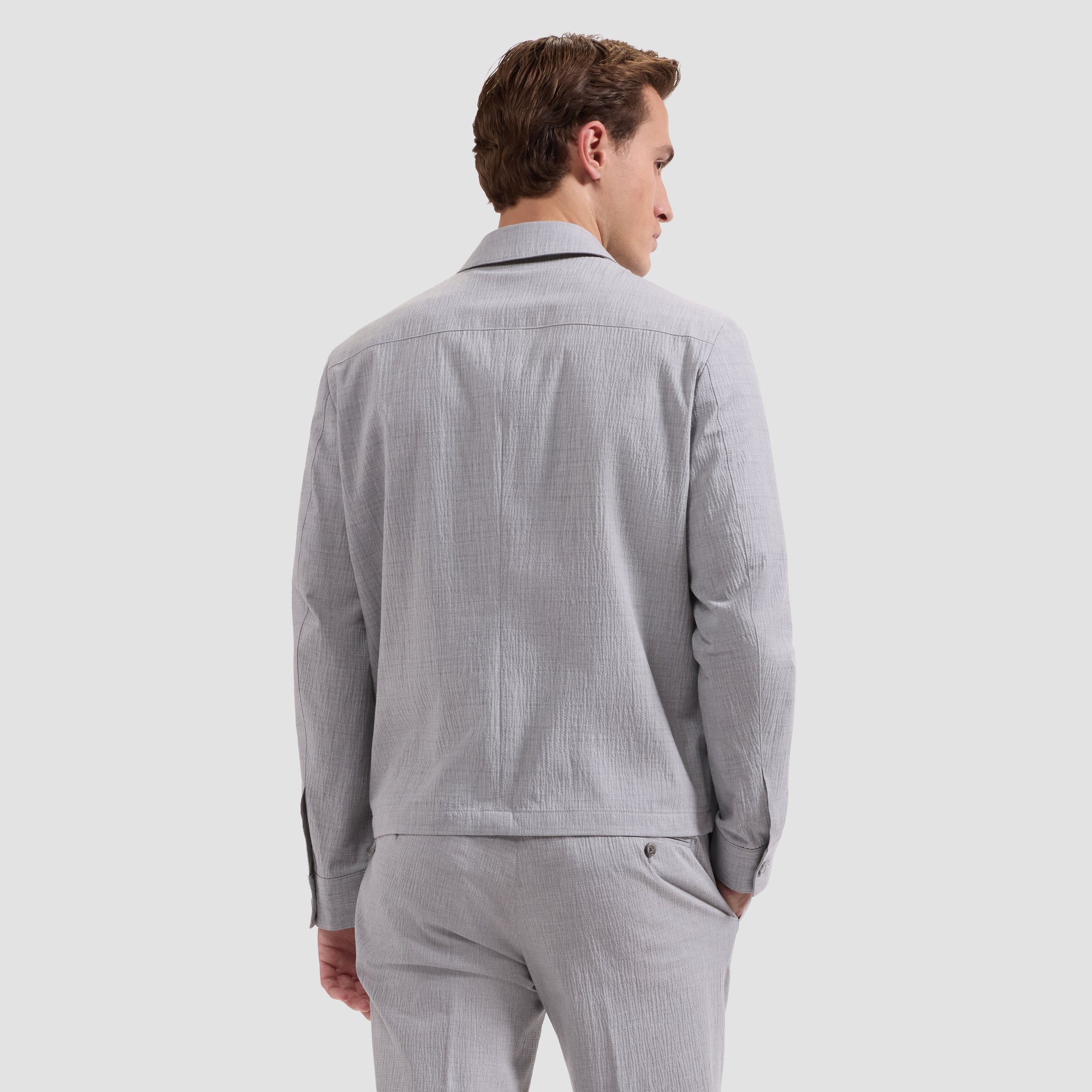 Seersucker Cotton Jacket