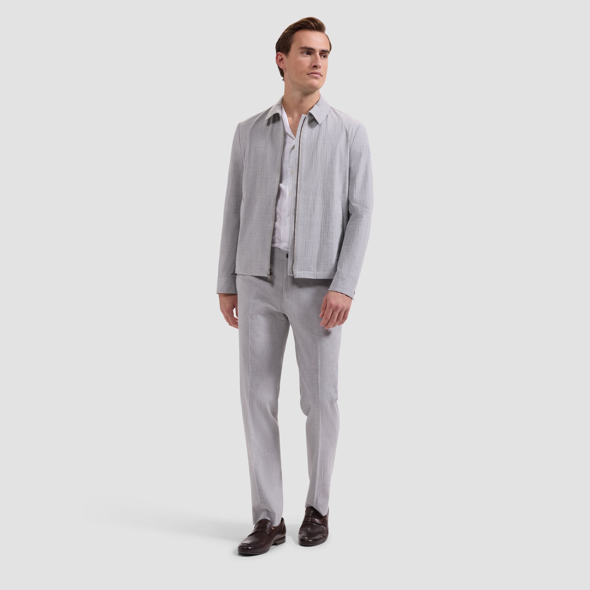 Seersucker Cotton Jacket