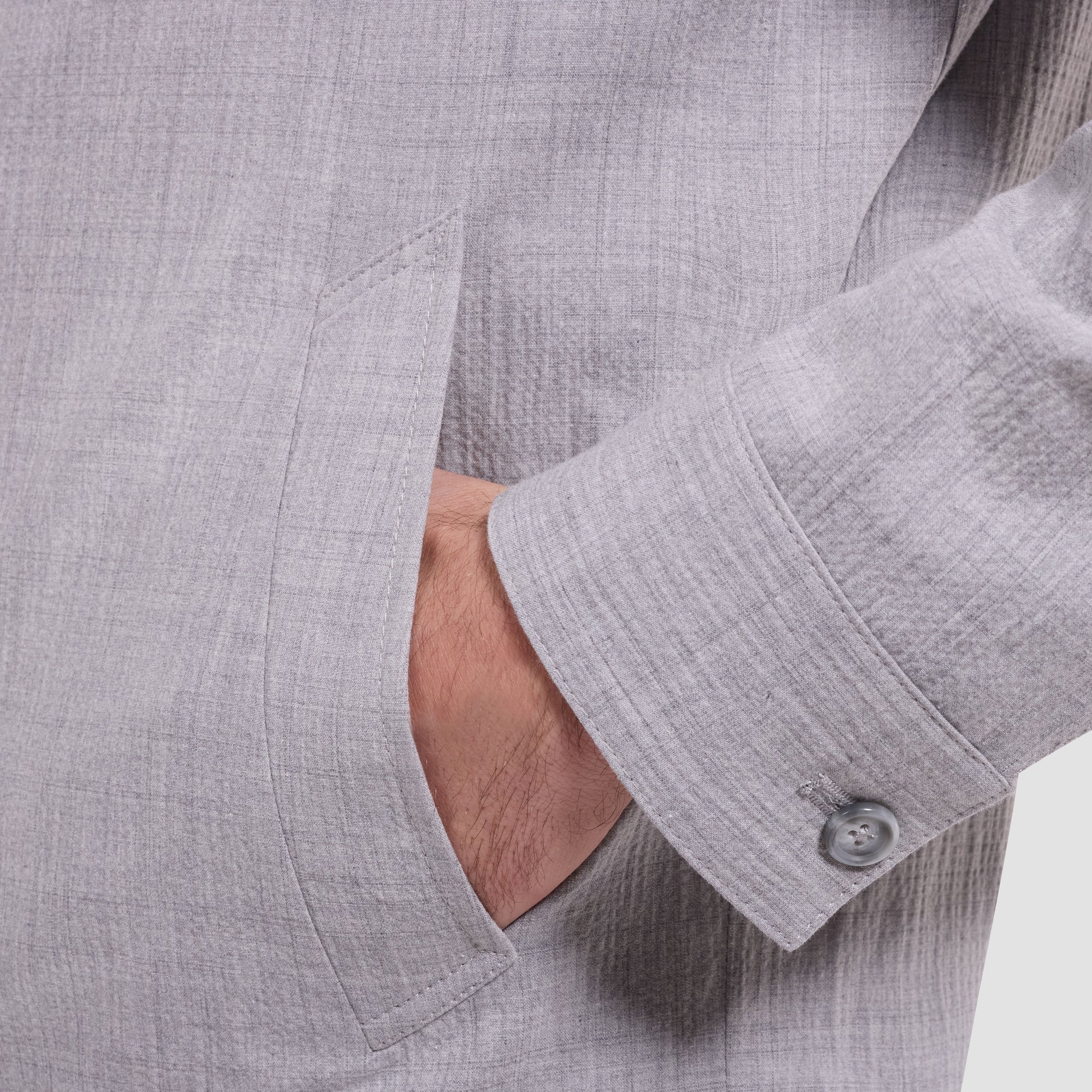 Seersucker Cotton Jacket