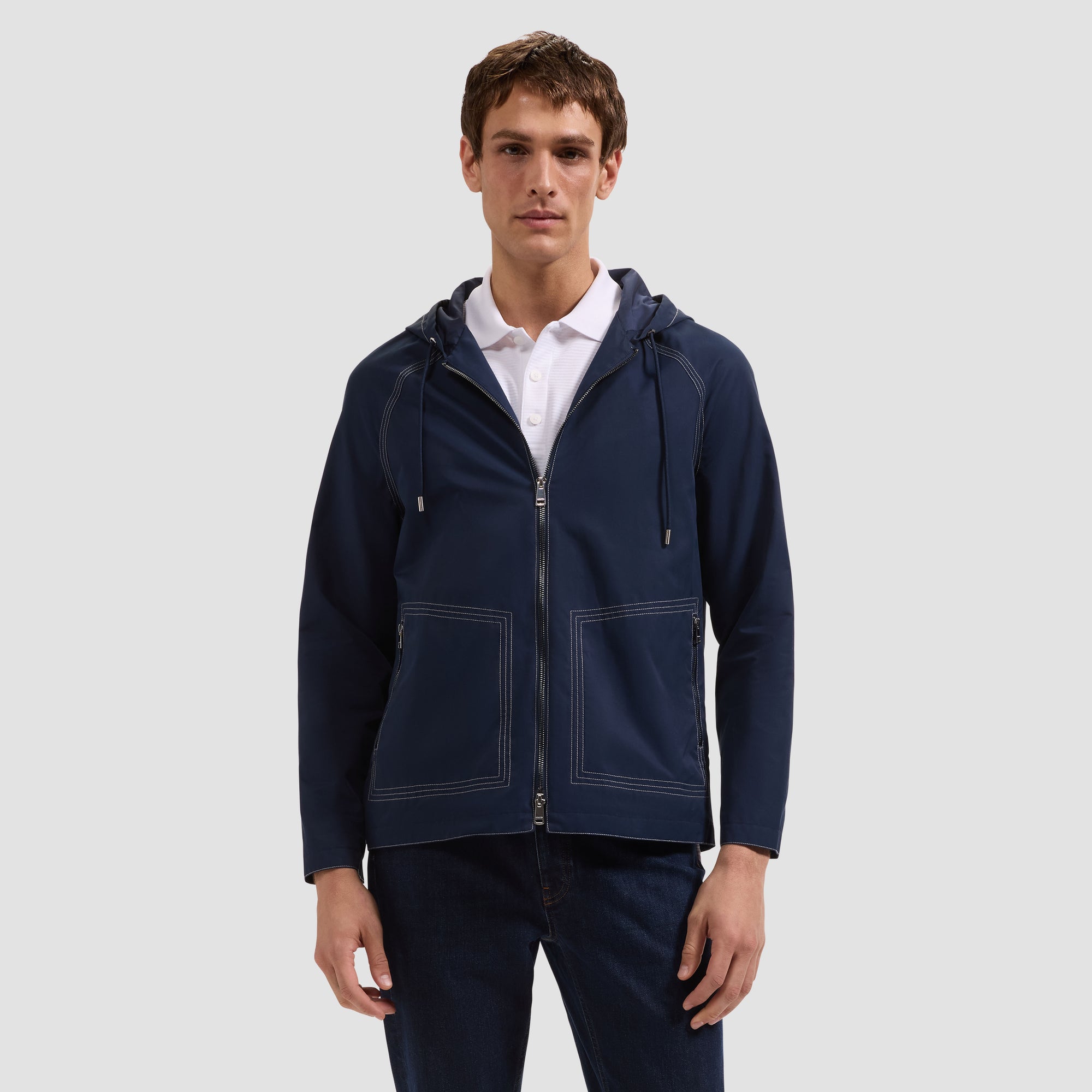 Hooded Zip Jacket