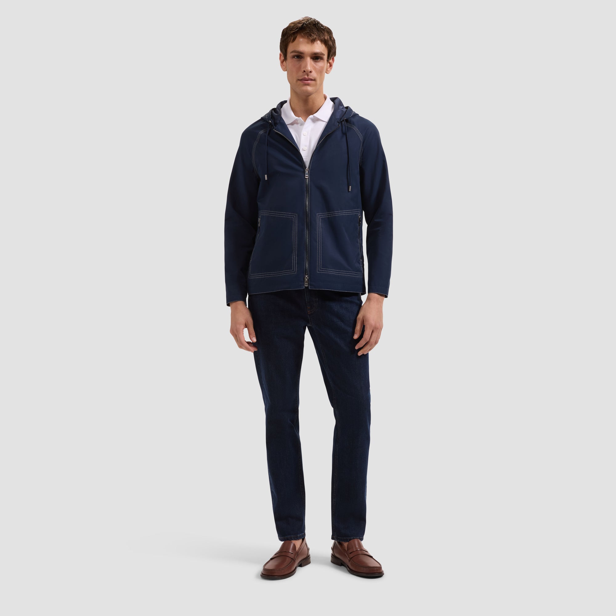 Hooded Zip Jacket