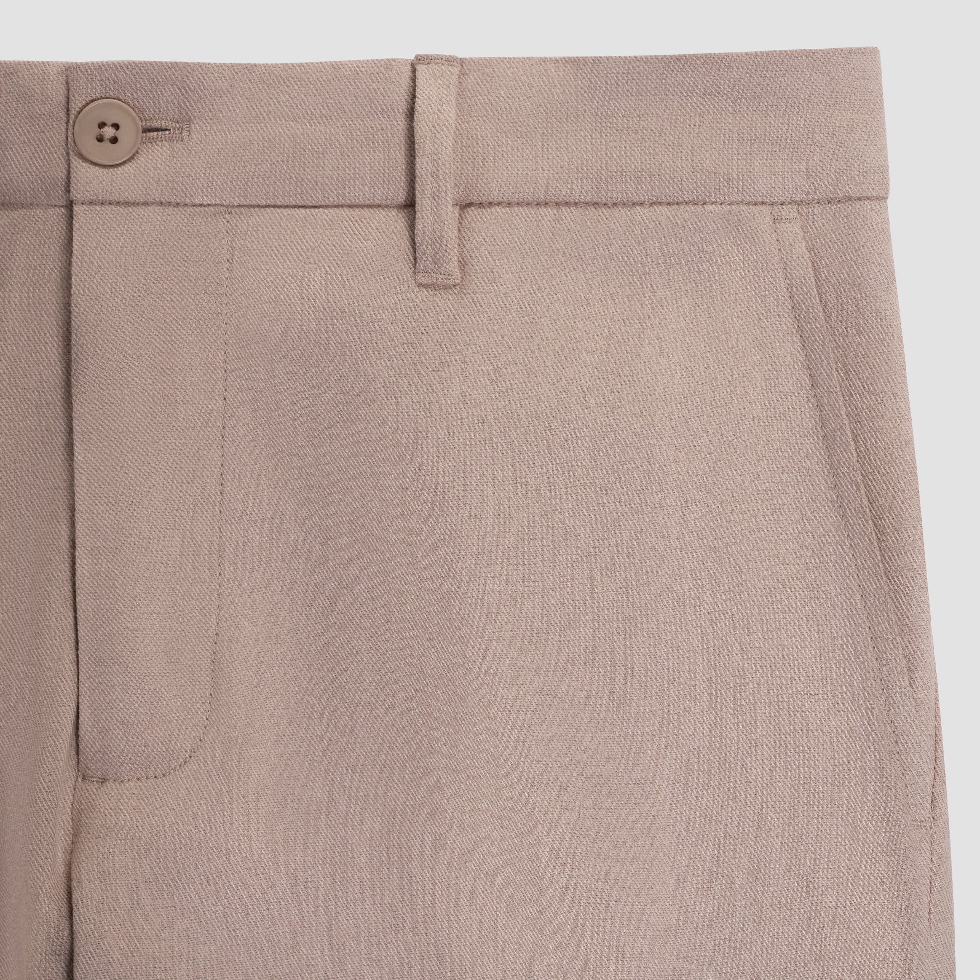 Aerolinen Tailored Flat-Front Pants