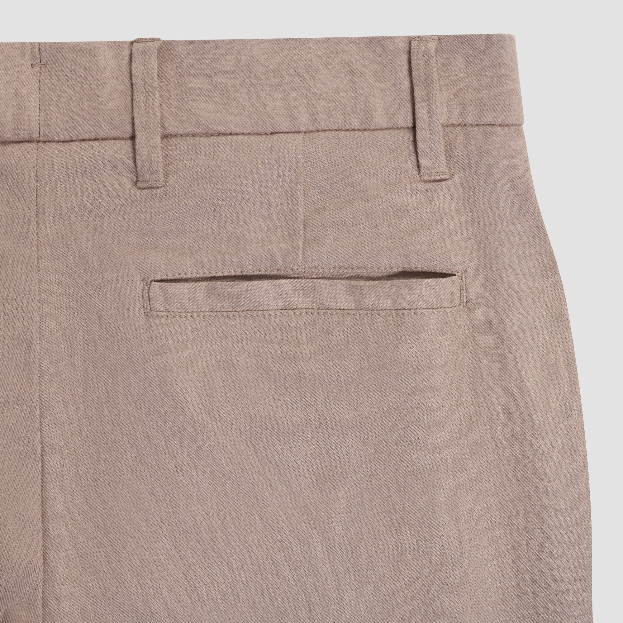 Aerolinen Tailored Flat-Front Pants