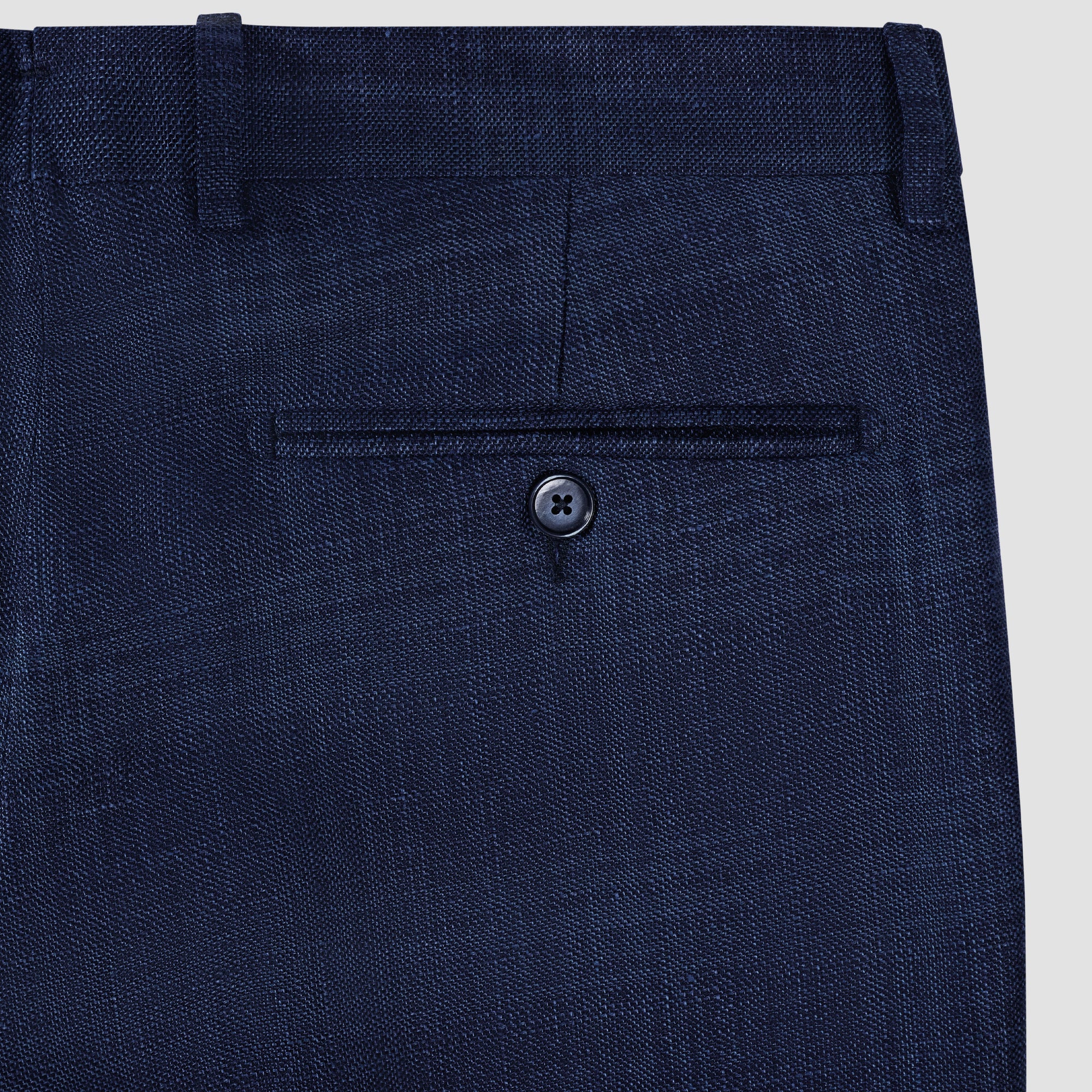 Tonal Madras Single Pleat Dress Pants