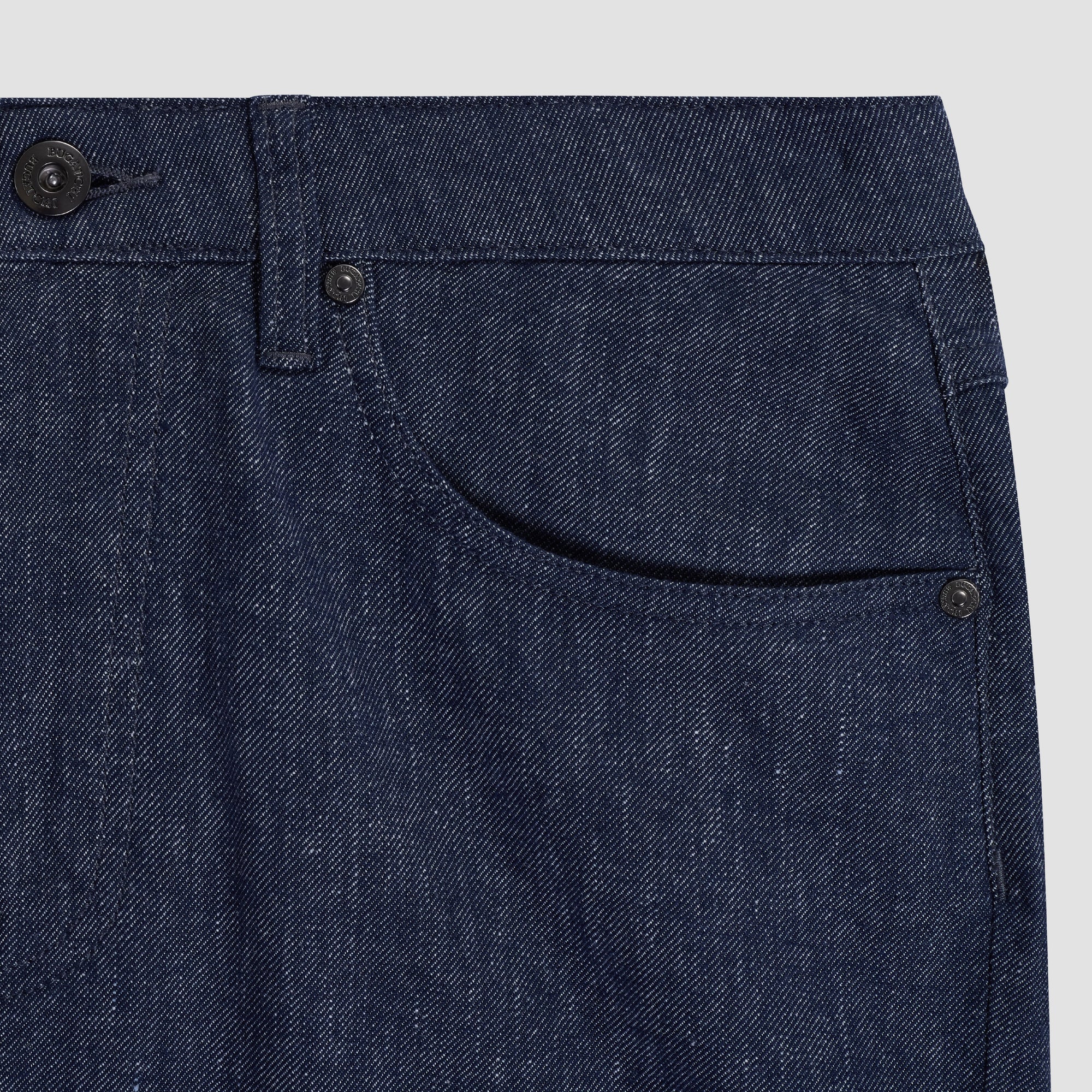 Preston Stretch Cotton-Linen Five-Pocket Pants