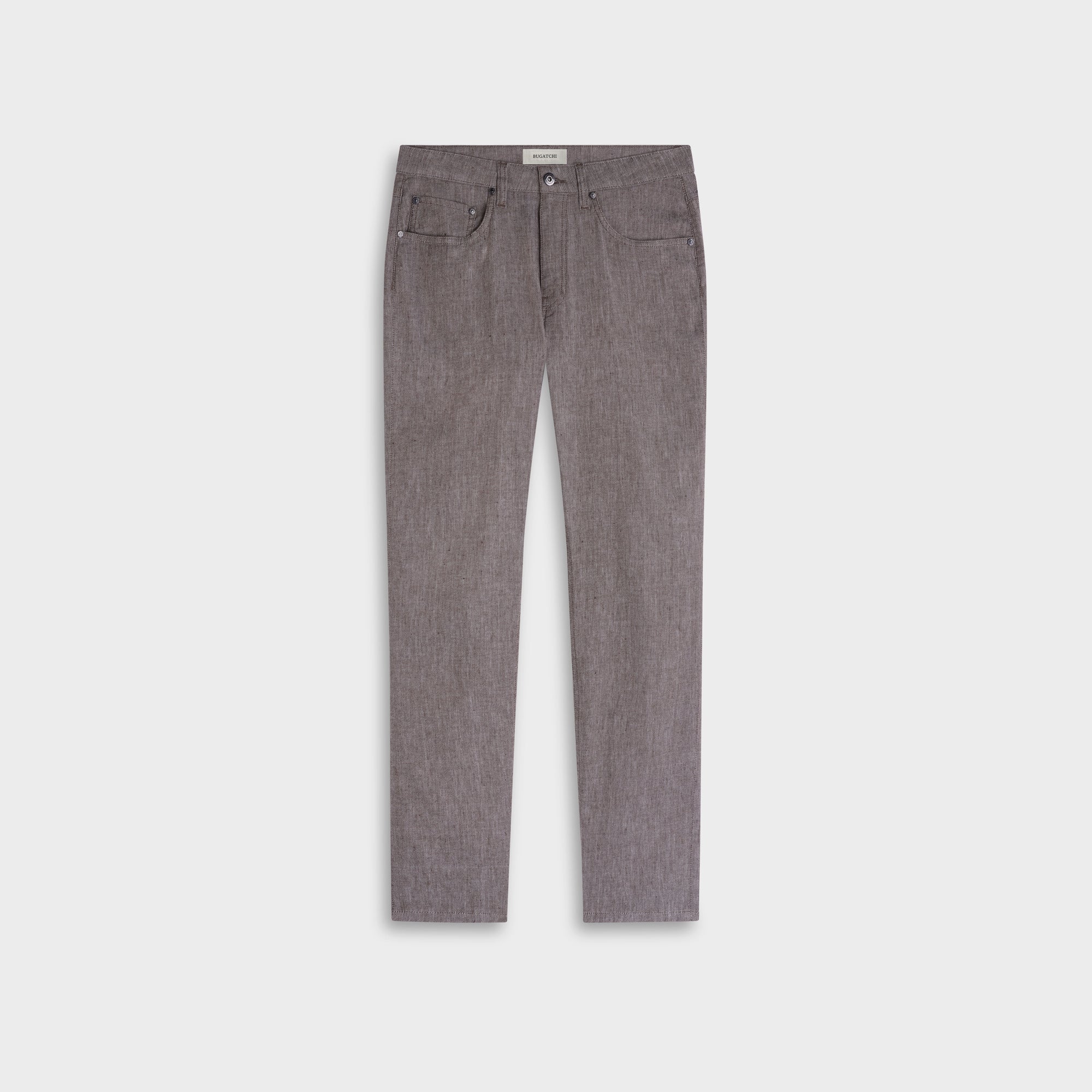 Preston Stretch Cotton-Linen Five-Pocket Pants