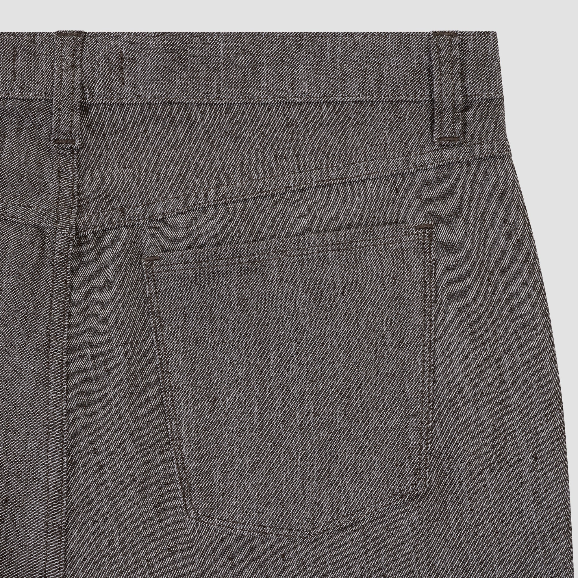 Preston Stretch Cotton-Linen Five-Pocket Pants