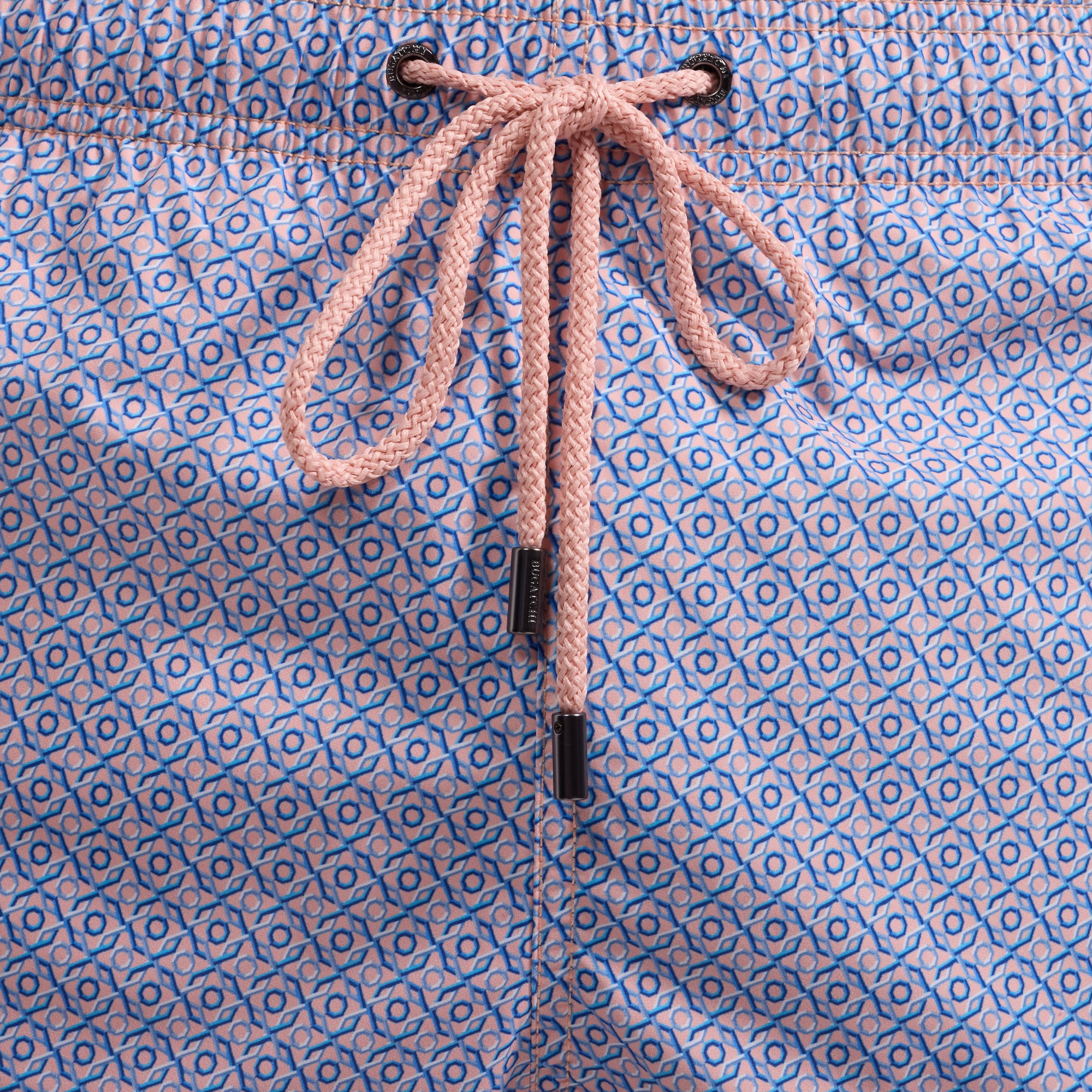 Kai Mid-Length Geometric Swim Trunks