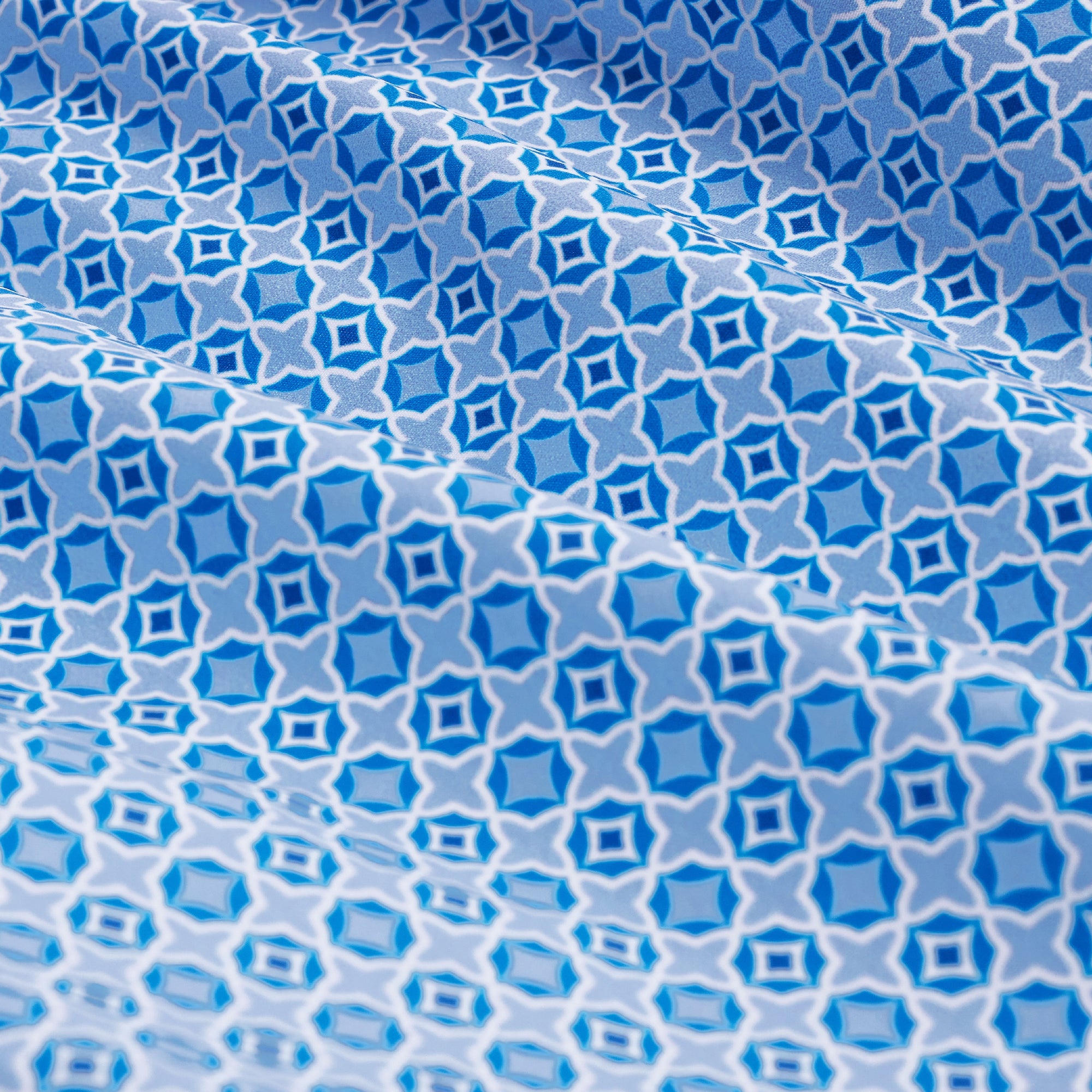 Kai Mid-Length Geometric Swim Trunks