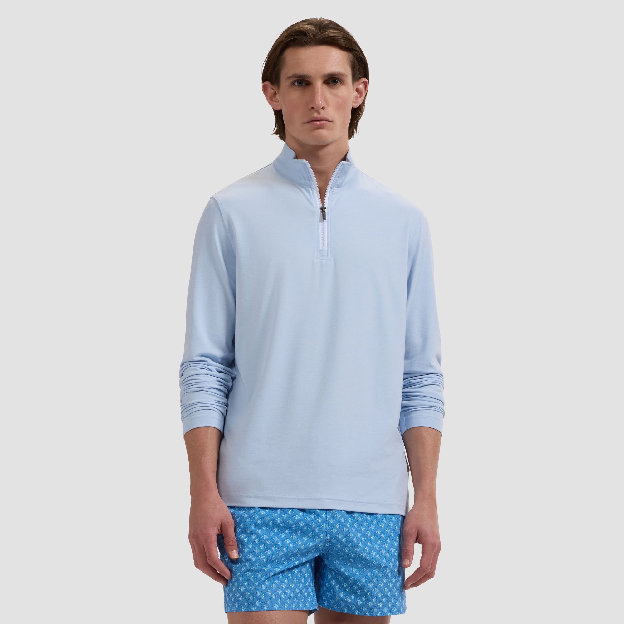 Kai Mid-Length Angelfish Swim Trunks