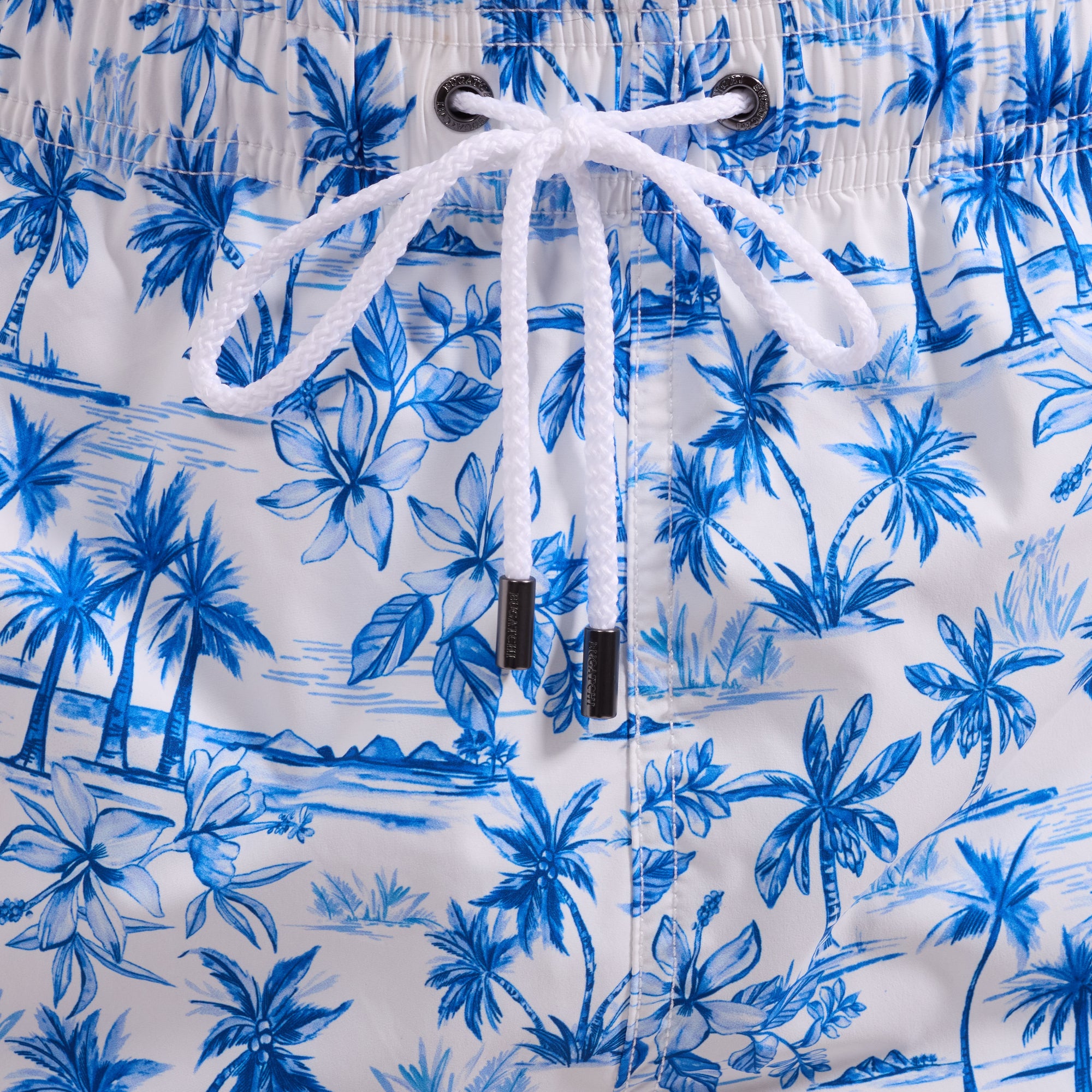 Kai Mid-Length Tropical Swim Trunks
