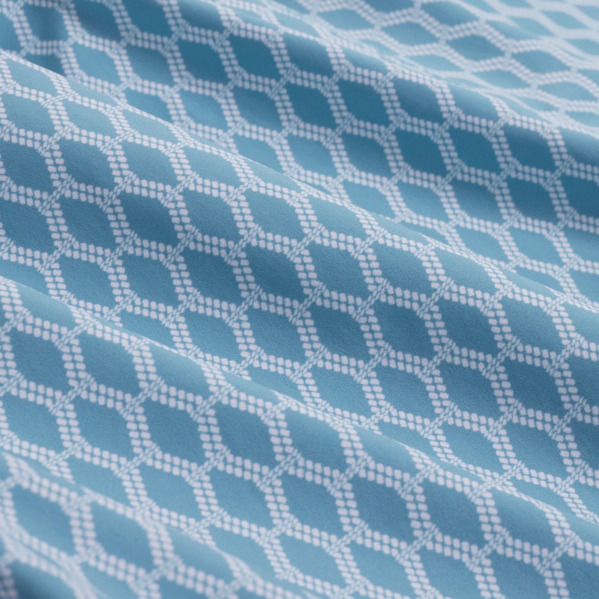 Cruz Shorter-Length Diamond Swim Trunks