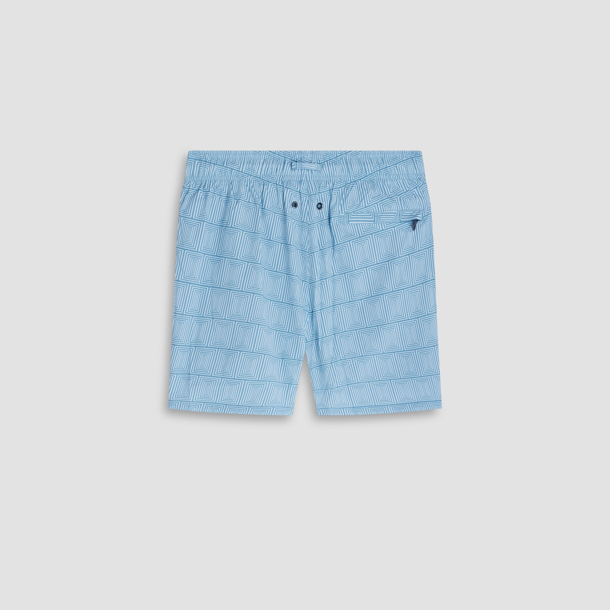 Cruz Shorter-Length Optic Geo Swim Trunks