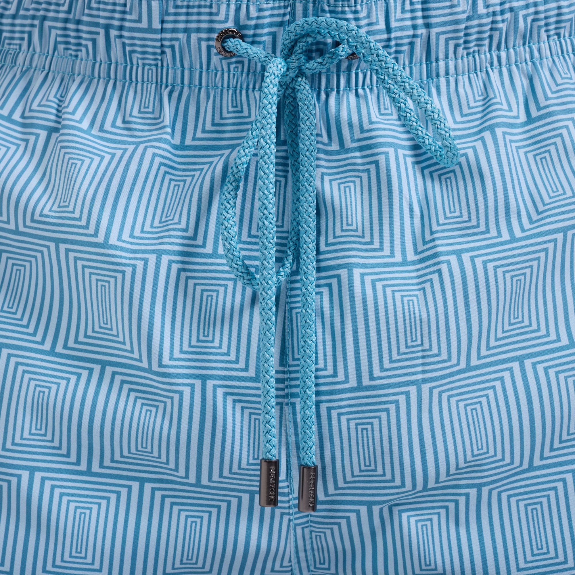 Cruz Shorter-Length Optic Geo Swim Trunks