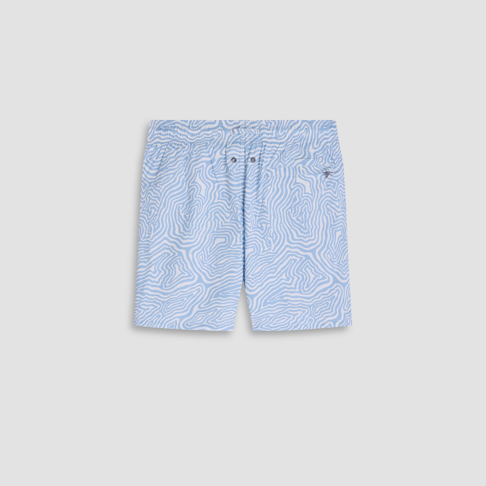 Cruz Shorter-Length Contour Wave Swim Trunks
